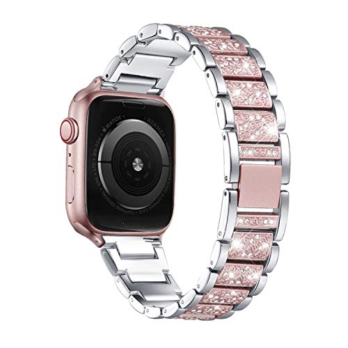 Silver with Rose Gold