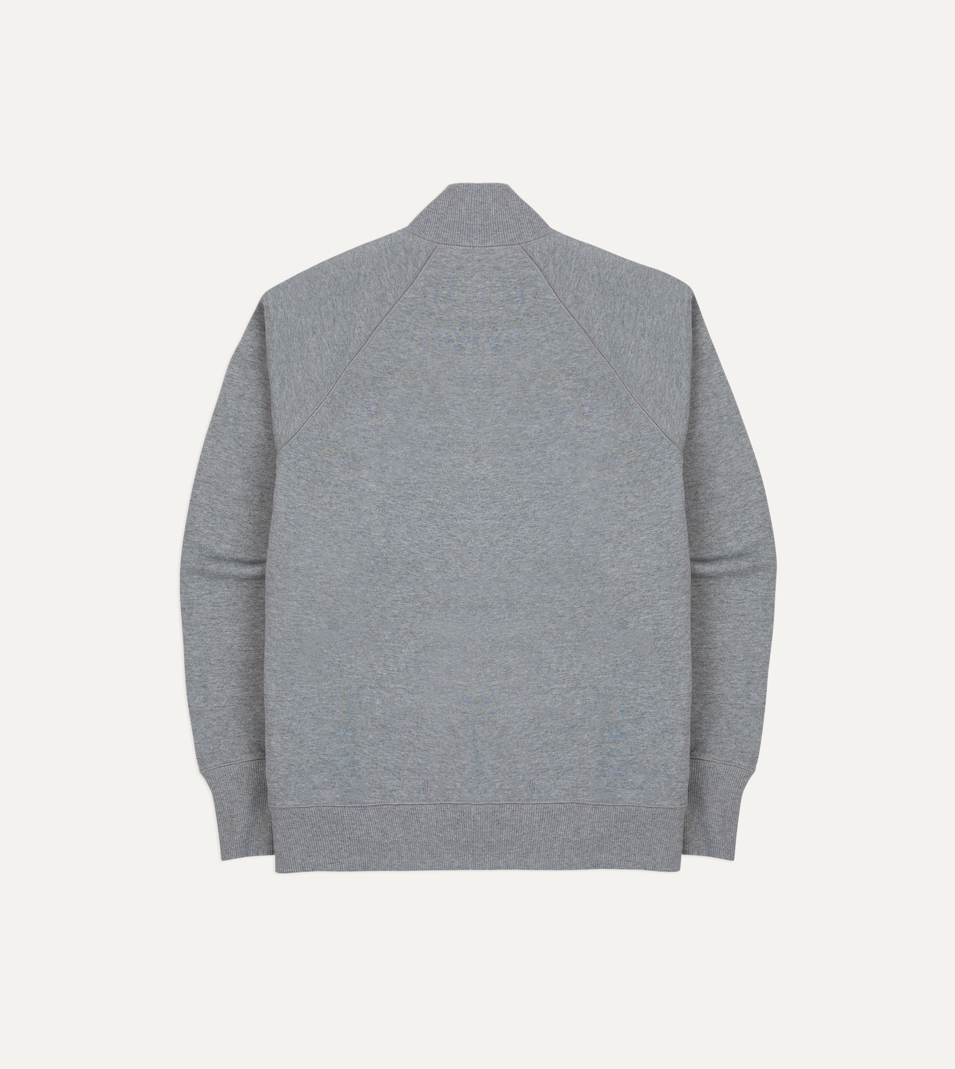Men's Grey Cotton Quarter Zip Pullover Sweatshirt - Soft & Comfortable Casual Wear for Outdoor Activities & Layering