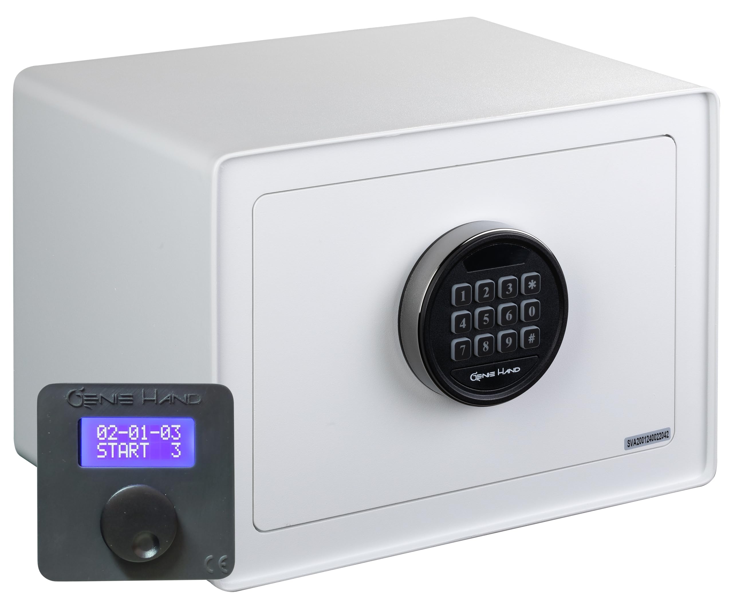 Time Lock Countdown Safe Box - Digital Security Safe for Home & Office - Protect Cash, Jewelry & Documents | Perfect for Travel, Hotel & Business Use