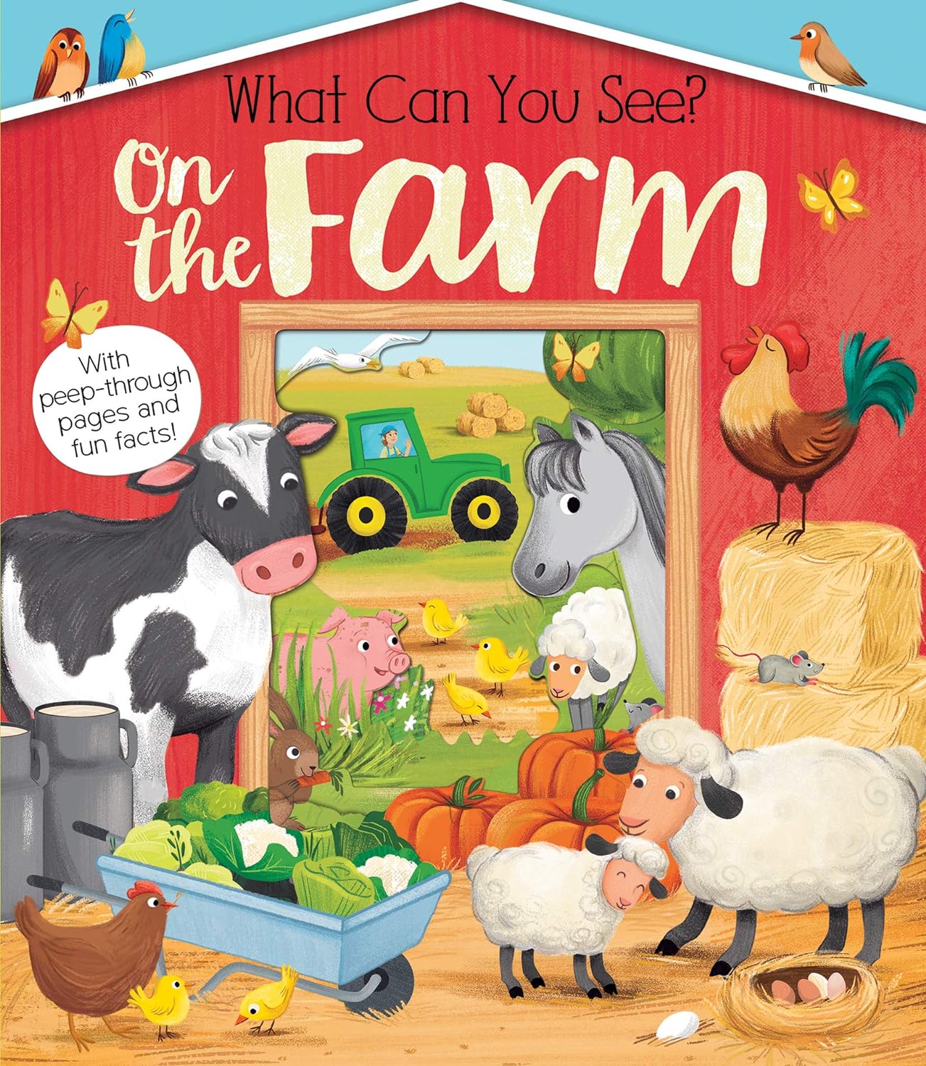 What Can You See On the Farm? - Interactive Board Book for Toddlers & Babies - Perfect for Early Learning and Bedtime Stories