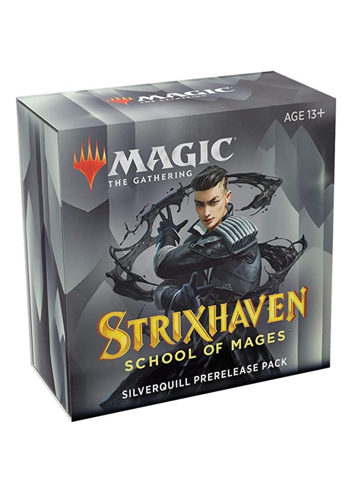 Magic: The Gathering Strixhaven Silverquill Prerelease Kit - MTG TCG Cards for Collectors & Players - Perfect for Game Nights & Tournaments
