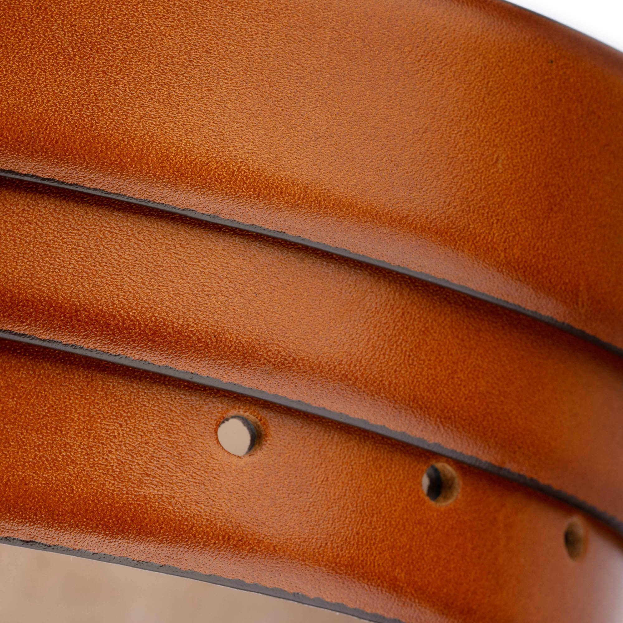 Premium 3.5cm Light Brown Genuine Leather Belt Replacement for Montblanc Buckles - Men's Dress Belt for Business, Office & Formal Occasions