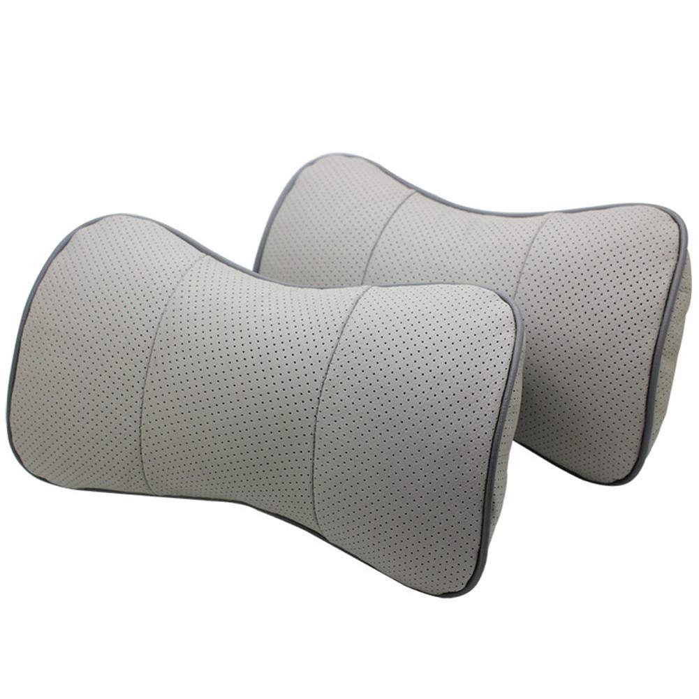 Comfortable Car Neck Pillow for Travel - Memory Foam Cervical Support Cushion with Headrest - Perfect for Long Drives, Road Trips & Airplane Travel