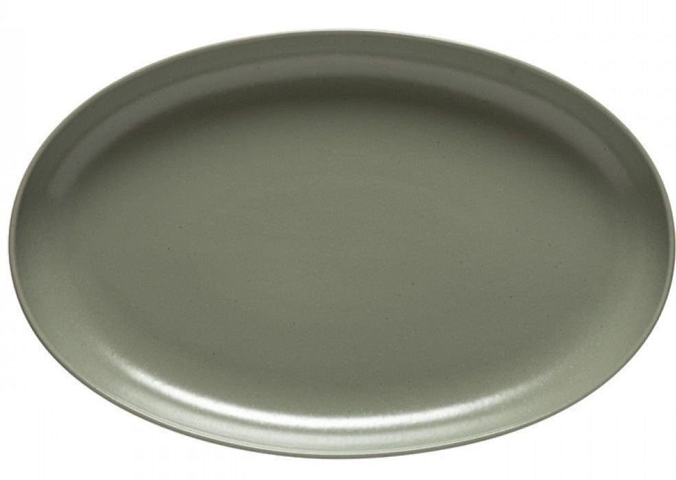 Casafina Pacifica Oval Platter - Elegant Serving Dish for Entertaining, Dinner Parties & Holidays - Available in Multiple Colors