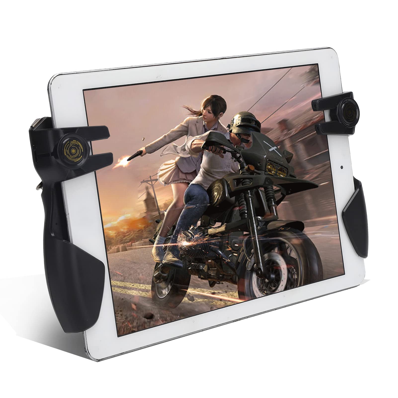 Kafuty-1 Six Finger Trigger Gaming Controller Joystick - Ergonomic Mobile Game Handle for PUBG, Fortnite & Call of Duty | Perfect for Competitive FPS Gaming on Smartphones