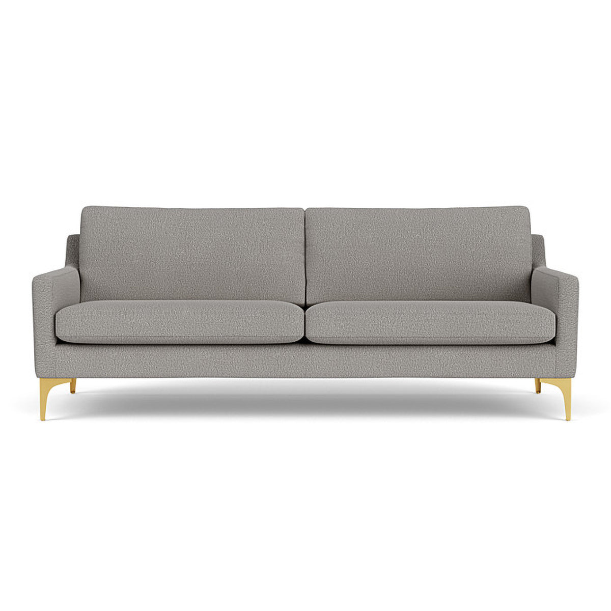 Astha Boucle 3 Seater Sofa - Modern Upholstered Couch with Soft Fabric for Living Room, Lounge & Office | Comfortable Sectional Sofa for Home Decor