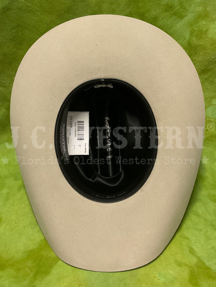 Resistol RFCTLM 754071 George Strait Collection Silverbelly Felt Cowboy Hat for Men - Western Style, Outdoor Rodeo & Country Music Events