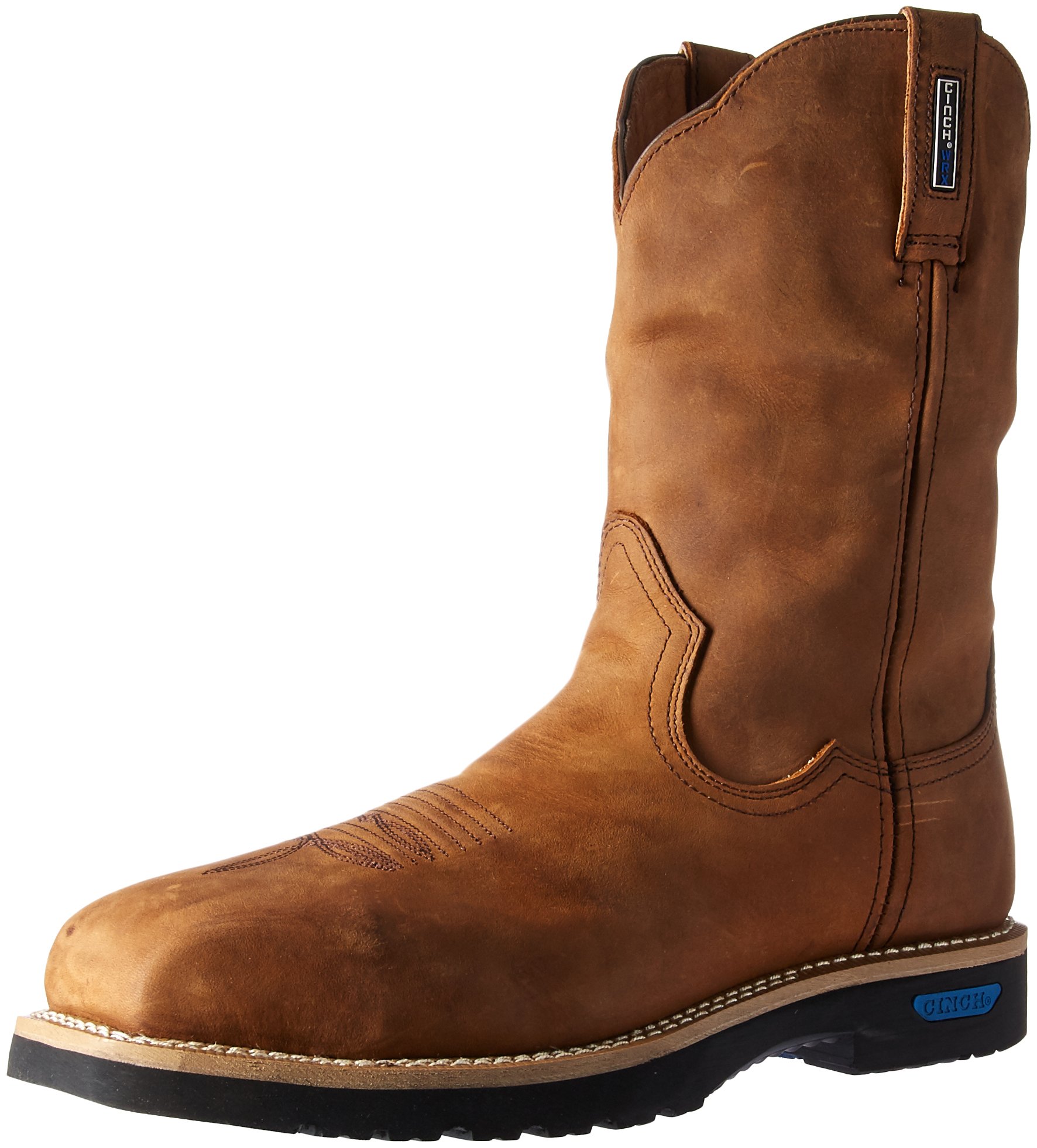 Cinch Men's WRX Master Slip Resistant Work Boots - Waterproof Steel Toe Safety Shoes for Construction & Outdoor Work