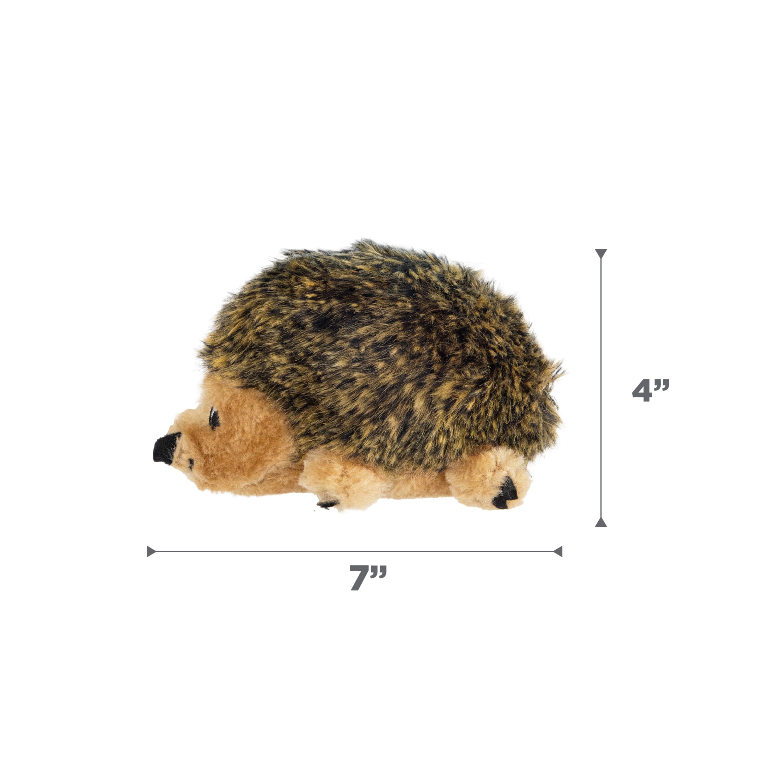 Outward Hound Hedgehogz Plush Dog Toy for Small Dogs - Soft & Durable Interactive Pet Toy for Chewing, Fetch & Cuddling - Perfect for Indoor Playtime & Outdoor Adventures