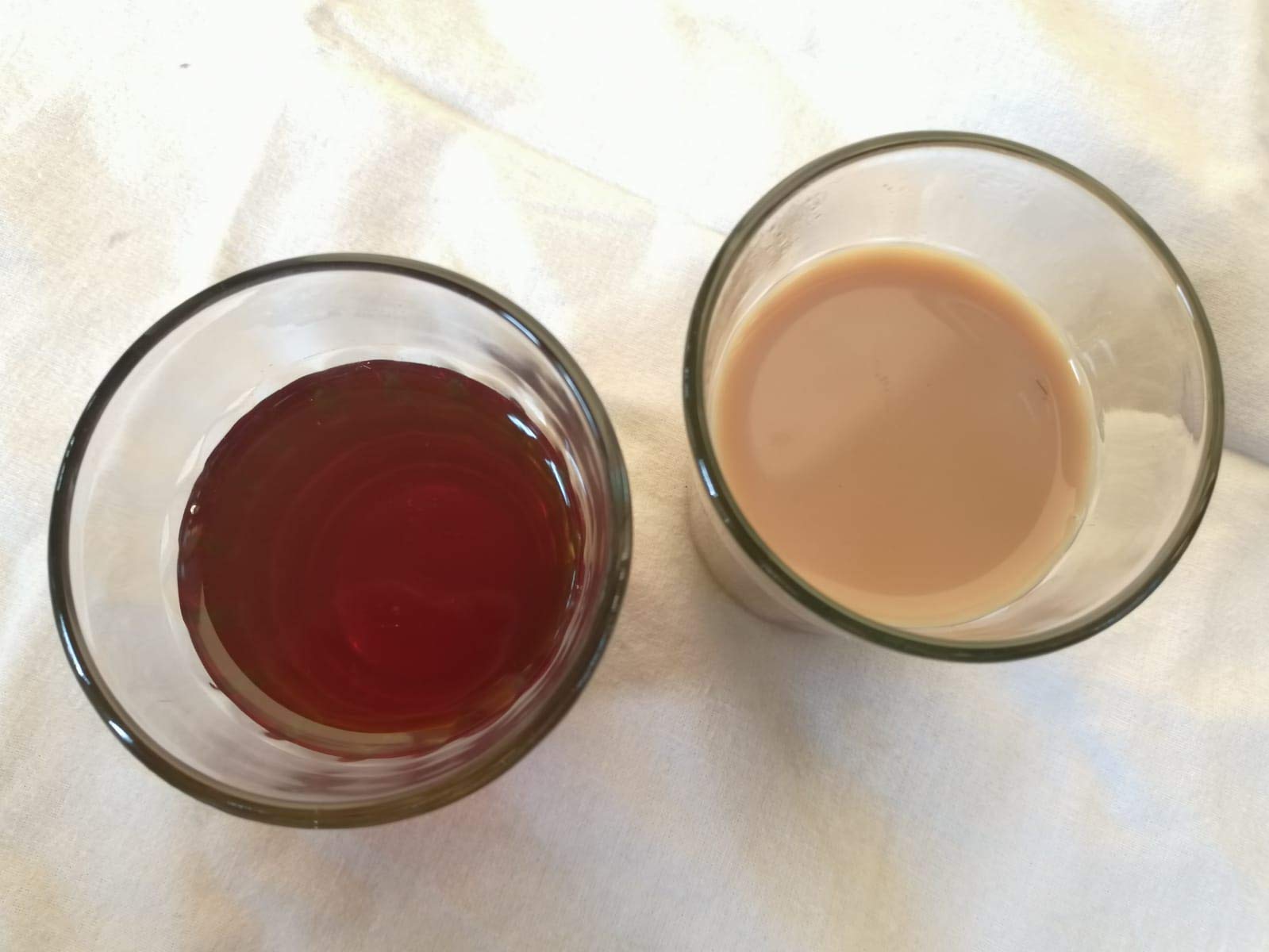 Authentic Indian Chai Tea Cups & Wine Glasses Set of 6 - 2.02 oz Traditional Ceramic Cups for Chai, Tea, Wine & Cocktails - Perfect for Home, Cafe & Restaurant Use