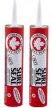 Dominion Sure Seal Clear Joint & Seam Sealer Cartridge (2-Pack) - Professional Auto Paint Restoration & Repair for Cars, Trucks, Boats - Waterproof Sealant for Body Panels, Roofs & Metal Surfaces
