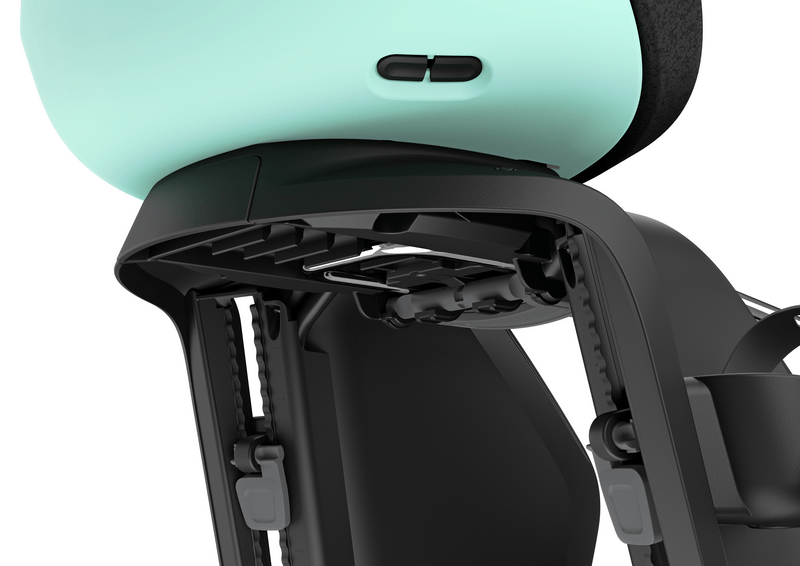 Thule Yepp Nexxt 2 Maxi Bike Seat - Premium Child Carrier for Bicycles - Safe & Comfortable Toddler Bike Seat - Perfect for Family Cycling Adventures