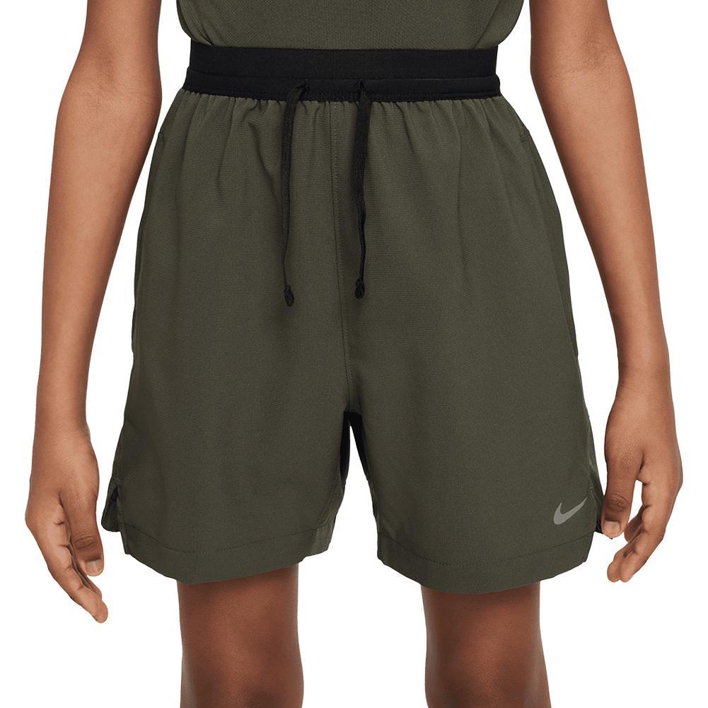 Boys' Dri-Fit Multi-Tech Athletic Shorts - Quick Dry Breathable Sports Shorts for Running, Basketball & Outdoor Activities
