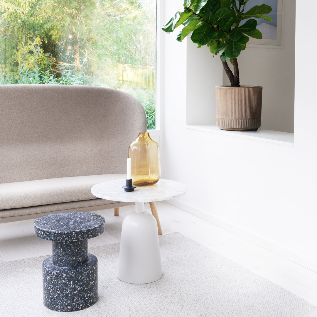 Simon Legal Bit Stool by Normann Copenhagen - Modern Minimalist Bar Stool for Kitchen, Dining & Home Decor