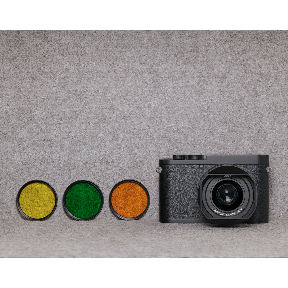 Leica E49 Yellow Filter for M Mount Cameras - Enhance Contrast & Reduce Haze in Landscape Photography