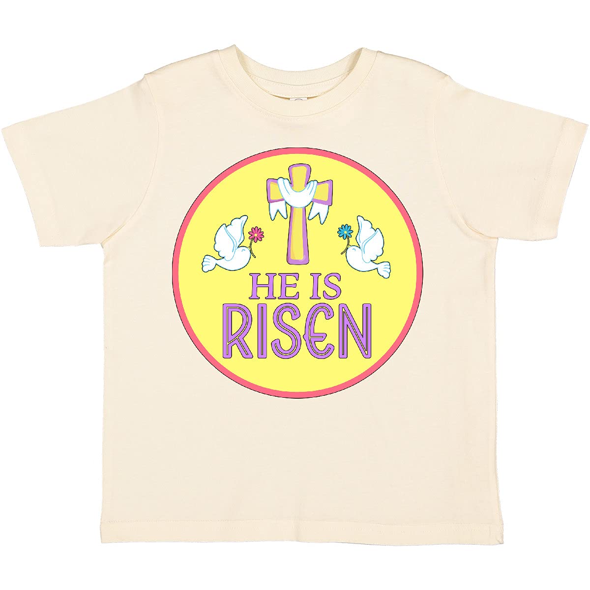 He is Risen Easter Toddler T-Shirt - Cute Christian Baby Tee for Boys & Girls - Perfect for Easter Sunday Church & Family Photos