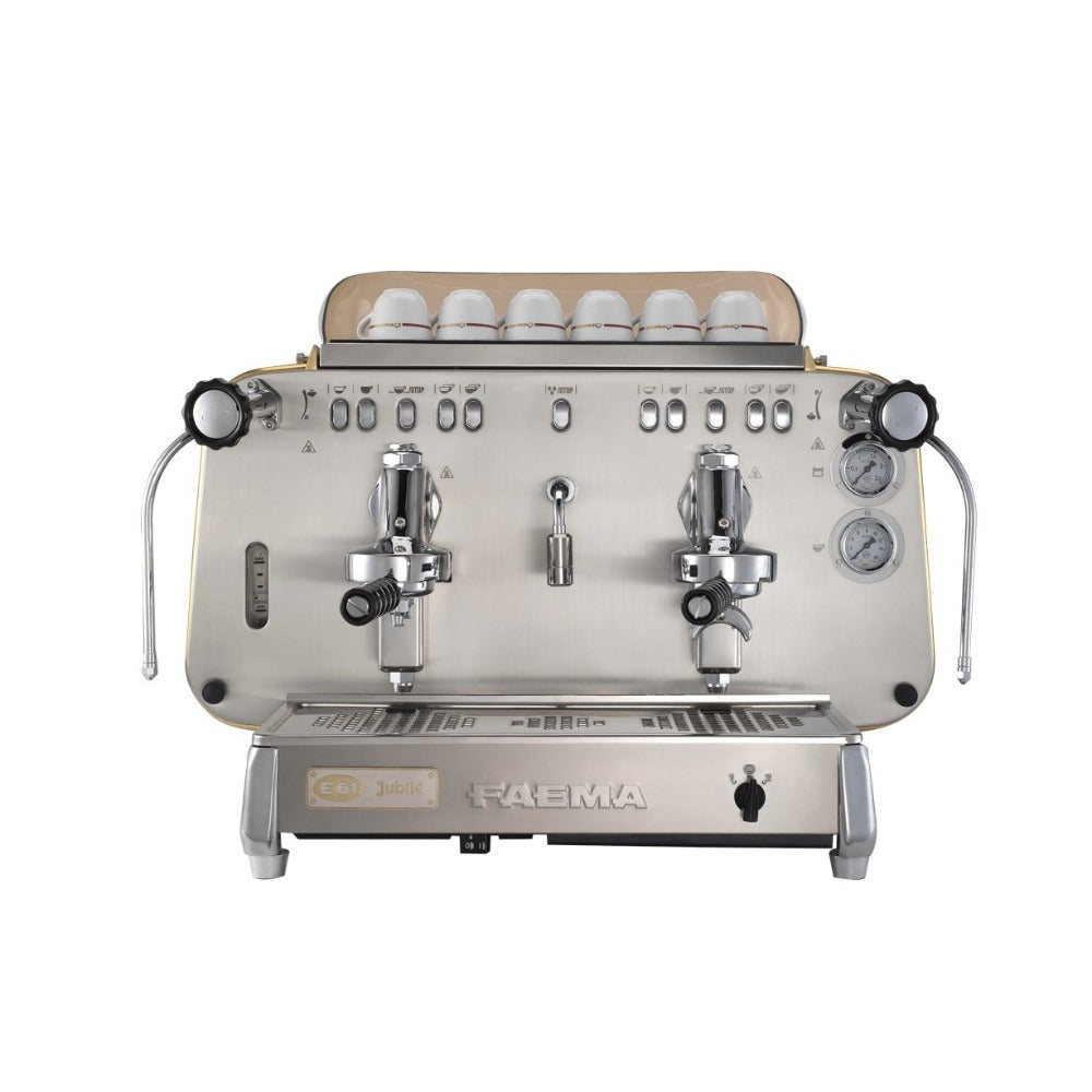 Faema E61 Jubilé Professional Espresso Machine - Commercial Grade Coffee Maker for Home & Cafe Use | Perfect for Baristas & Coffee Enthusiasts