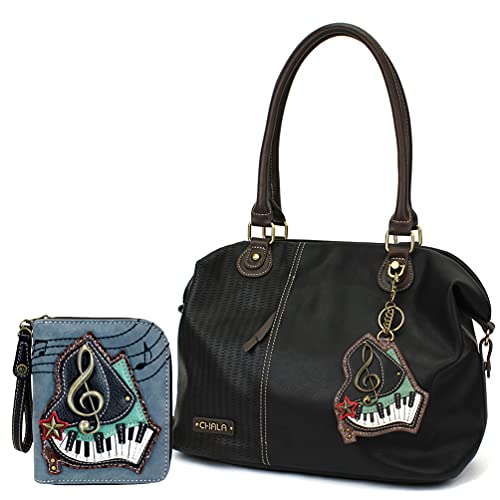 Black Tote & Paino Wallet Set