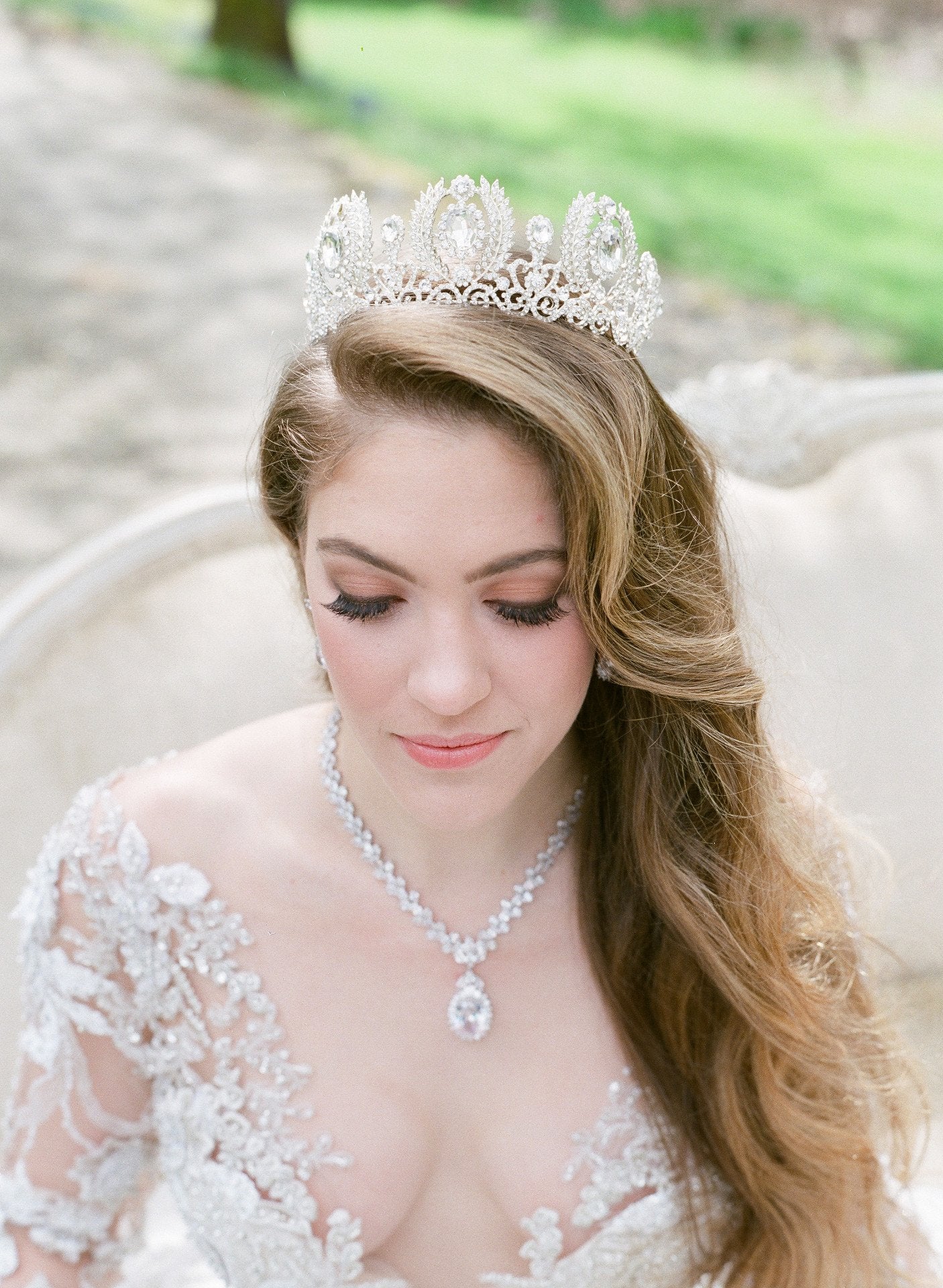 JUNO Crystal Bridal Tiara - Elegant Wedding Headpiece for Bride, Bridesmaid & Flower Girl | Perfect for Weddings, Prom, Pageants & Special Occasions
