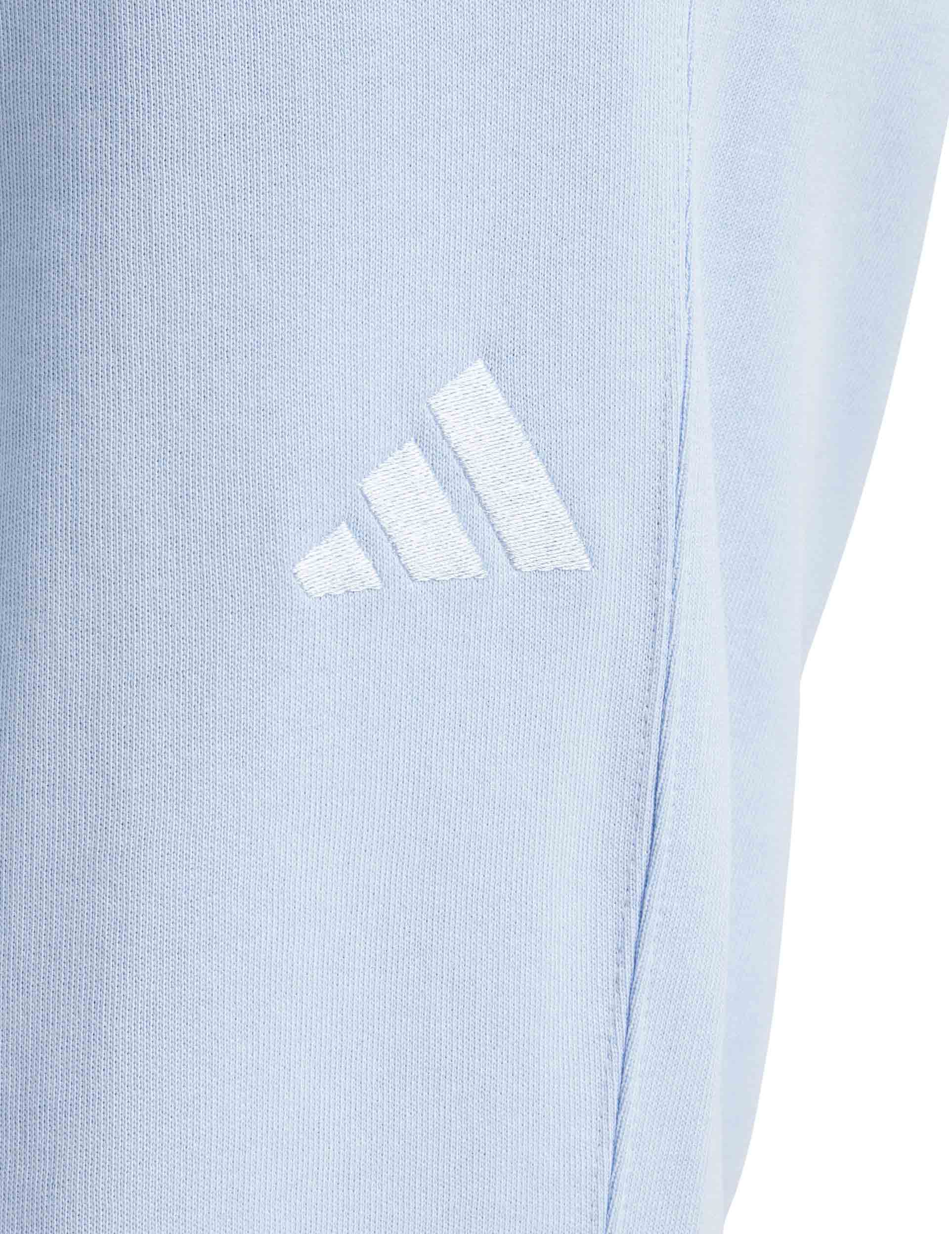 ALL SZN French Terry Loose Joggers for Women - Glow Blue | Comfortable Lounge Pants for Yoga, Running & Casual Wear