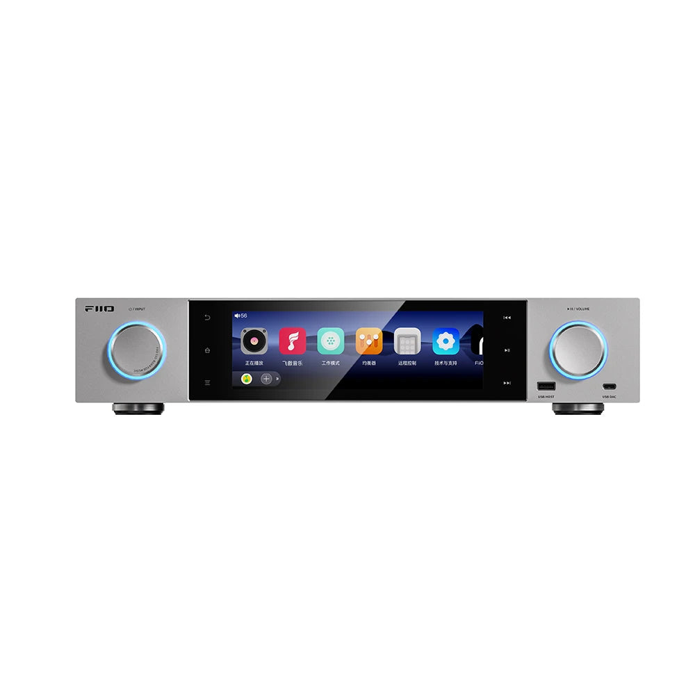 FiiO S15 AK4191+AK4499EX Hi-Fi Desktop Audio Streamer | High Resolution Music Player for Home & Studio | Perfect for Audiophiles & Professional Recording