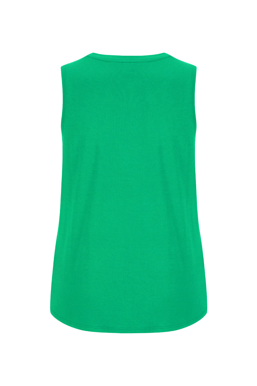 Classic Bamboo Tank Top for Women - Soft & Breathable Kelly Green Summer T-Shirt - Perfect for Casual Wear, Beach Outfits & Yoga Sessions