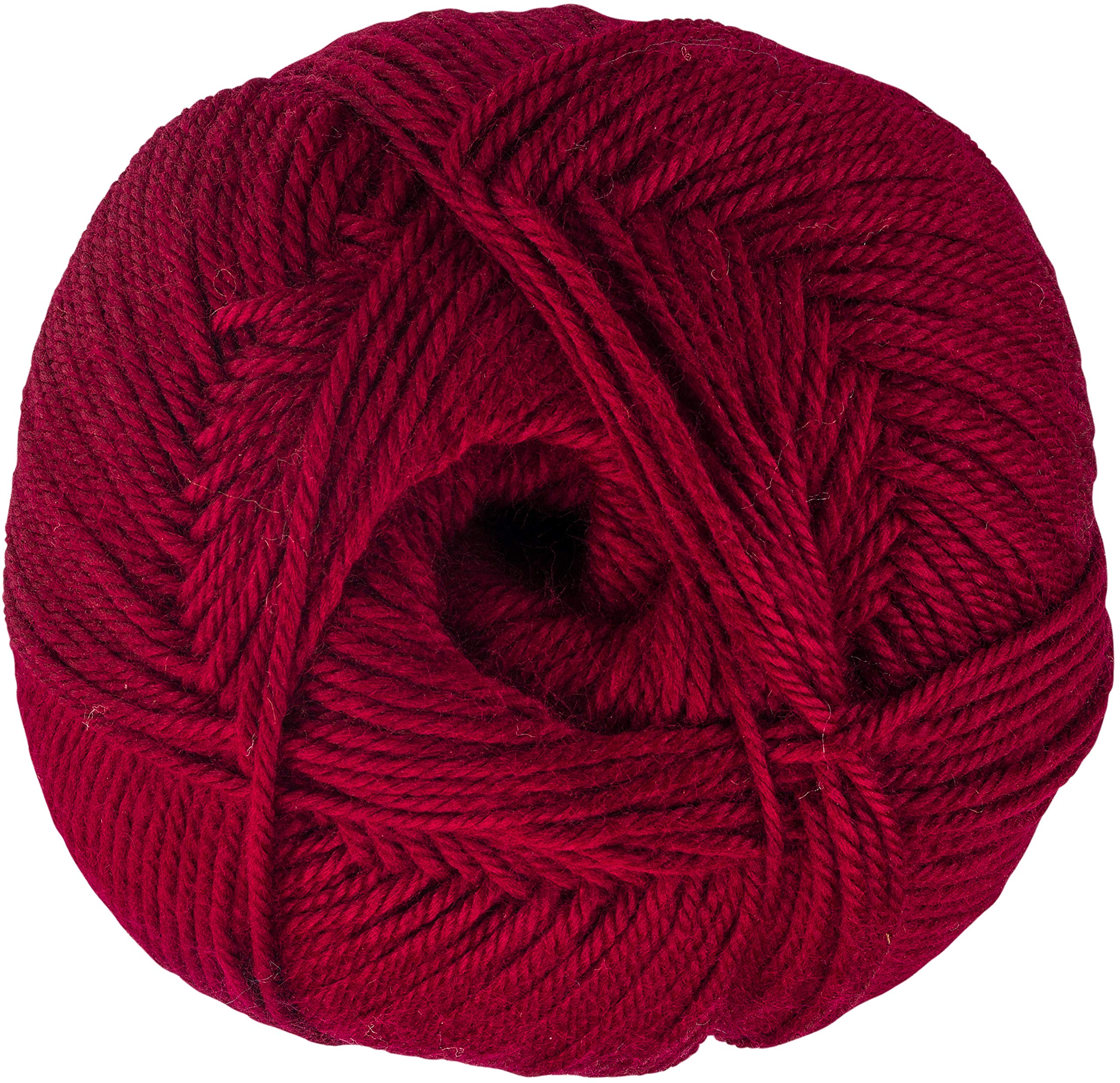 Red Heart Soft Yarn - Premium Acrylic Knitting Yarn in Wine Color (6oz/170g) - Perfect for Scarves, Blankets & DIY Crochet Projects