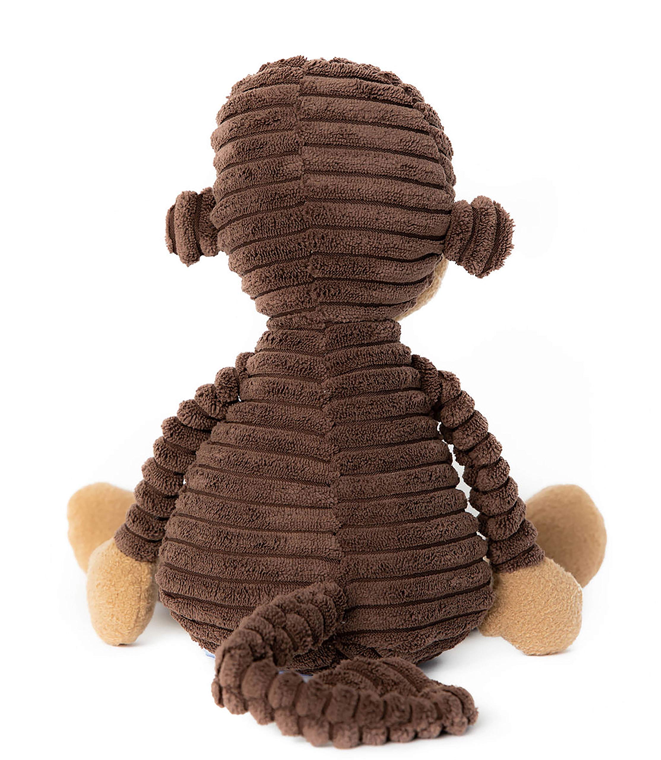 Adorable Monkey Plush Pillow Toy - Soft & Squishy Kawaii Stuffed Animal for Kids, Boys & Girls - Perfect for Cuddling, Bedroom Decor & Stress Relief | Cotton Squishmallow Style Cute Plushies