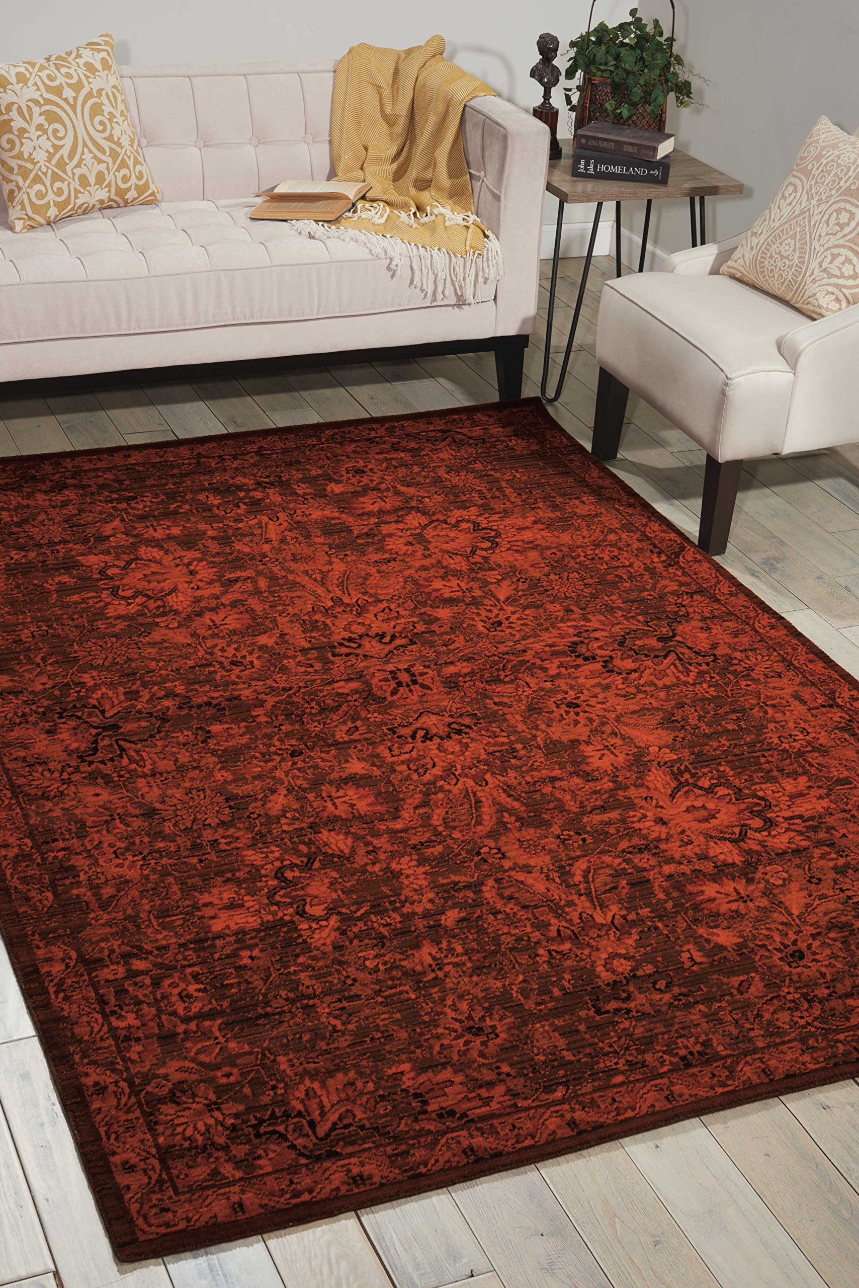 Nourison Timeless Traditional Teal 5'6