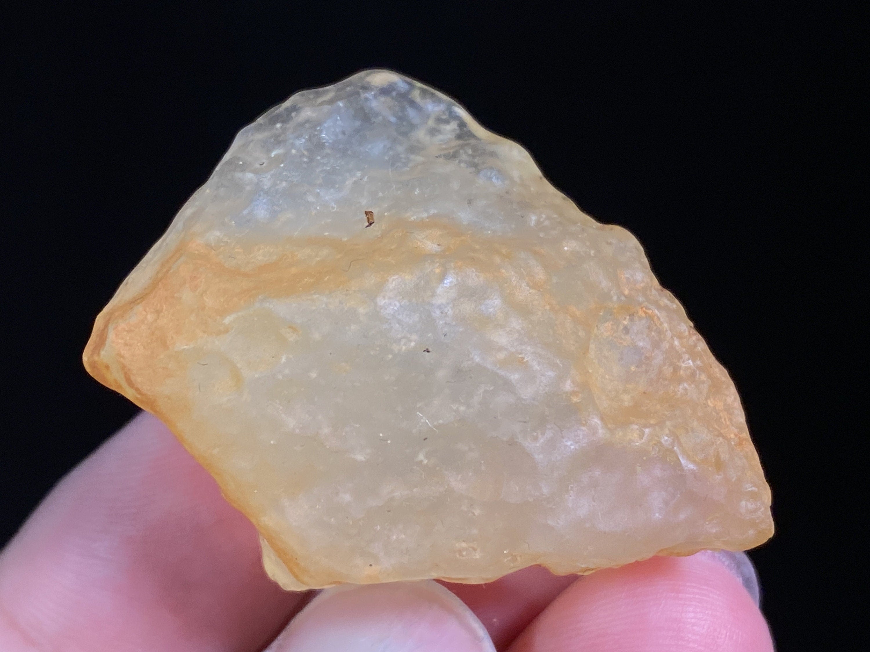 Premium Libyan Desert Glass Raw Crystal - Rare A Grade 28.7g Natural Stone for Jewelry Making, Meditation & Home Decor | Unique Gift for Collectors & Spiritual Seekers
