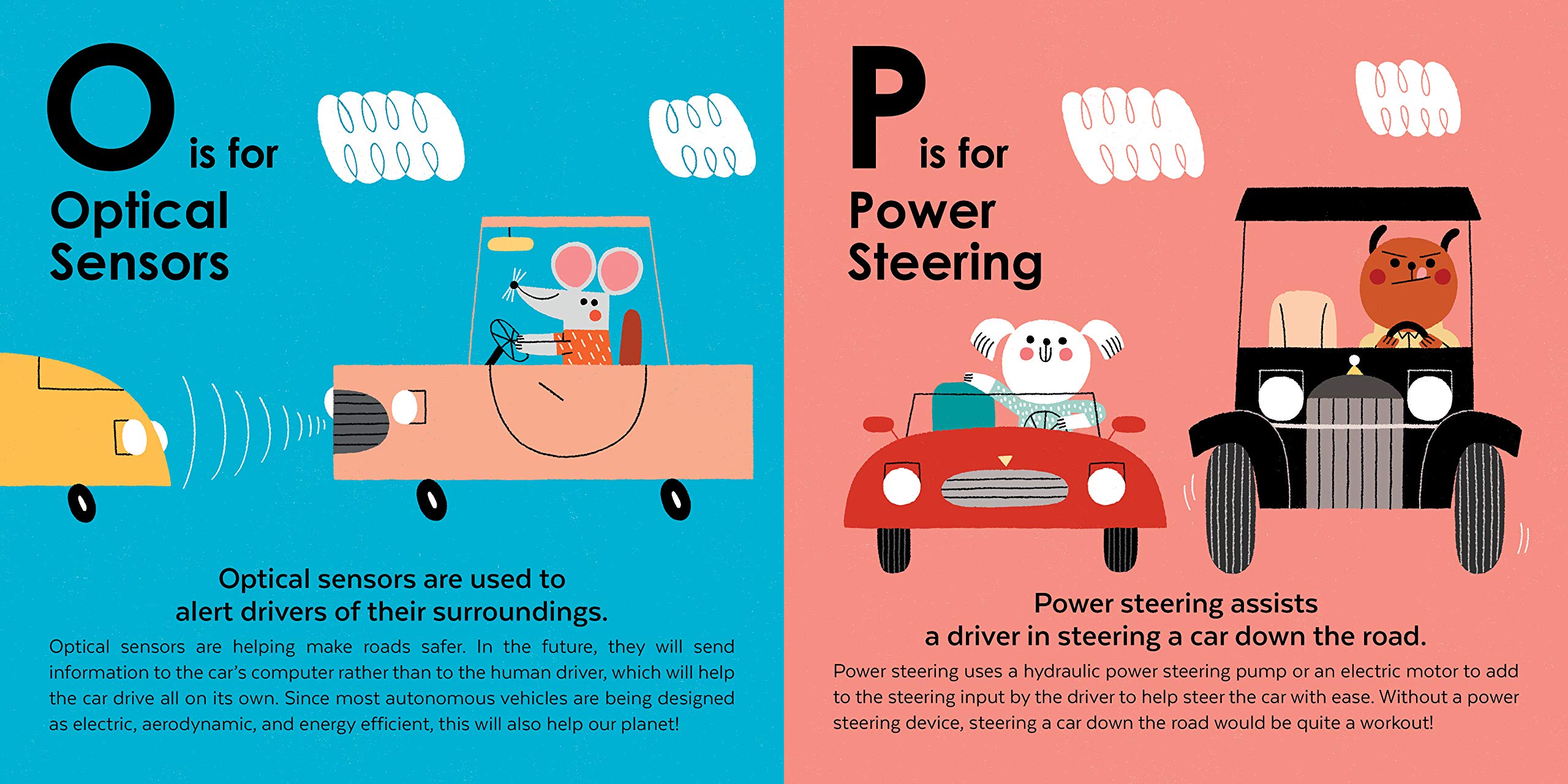 Z Is for Zoom: A Mechanical Alphabet of How Things Work - Perfect for F1 & NASCAR Fans (Baby University) | Fun Learning Book for Kids & Racing Enthusiasts