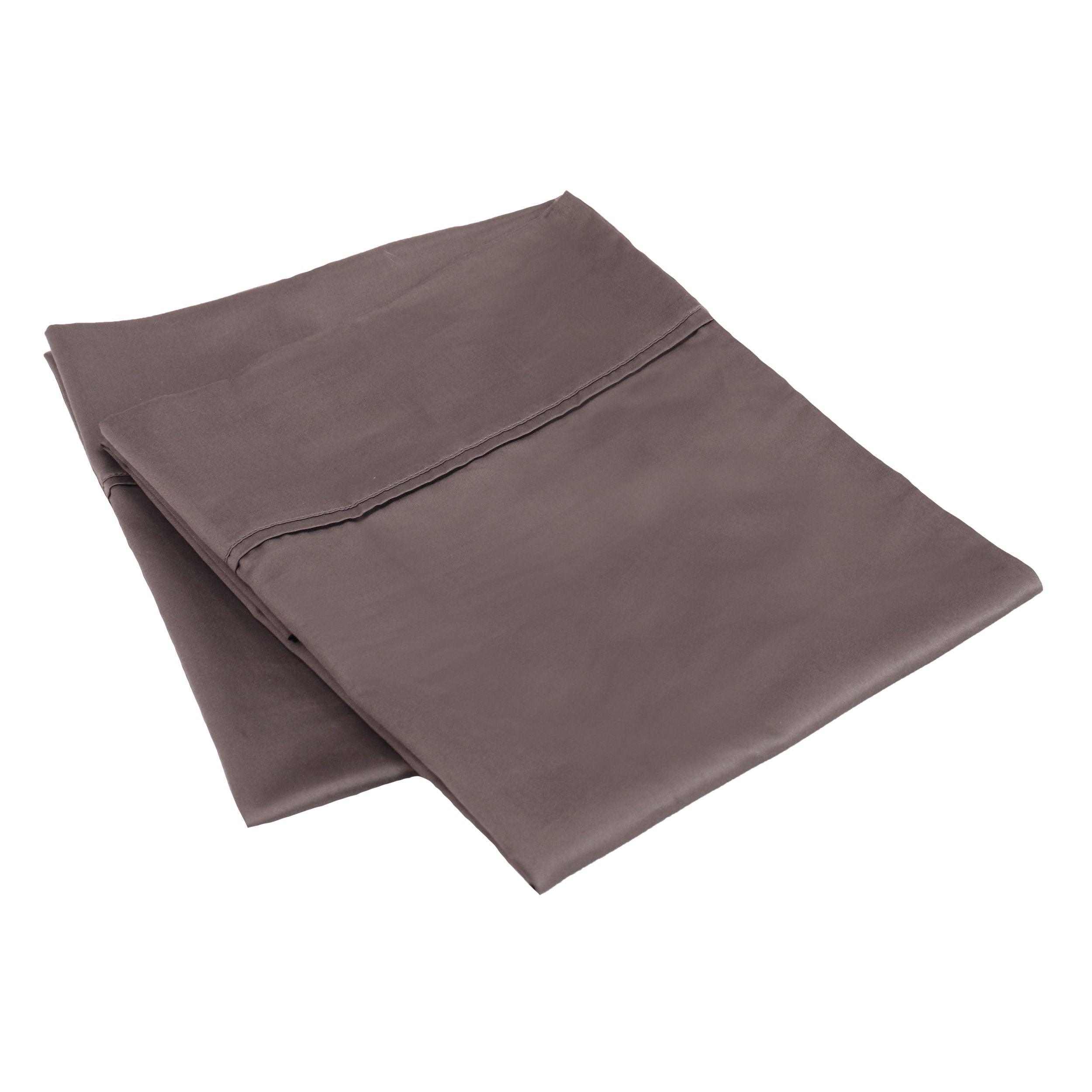 Premium 400 Thread Count Egyptian Cotton Pillowcase Set of 2 - Ultra Soft & Breathable Bedding for Luxury Hotels & Home Use