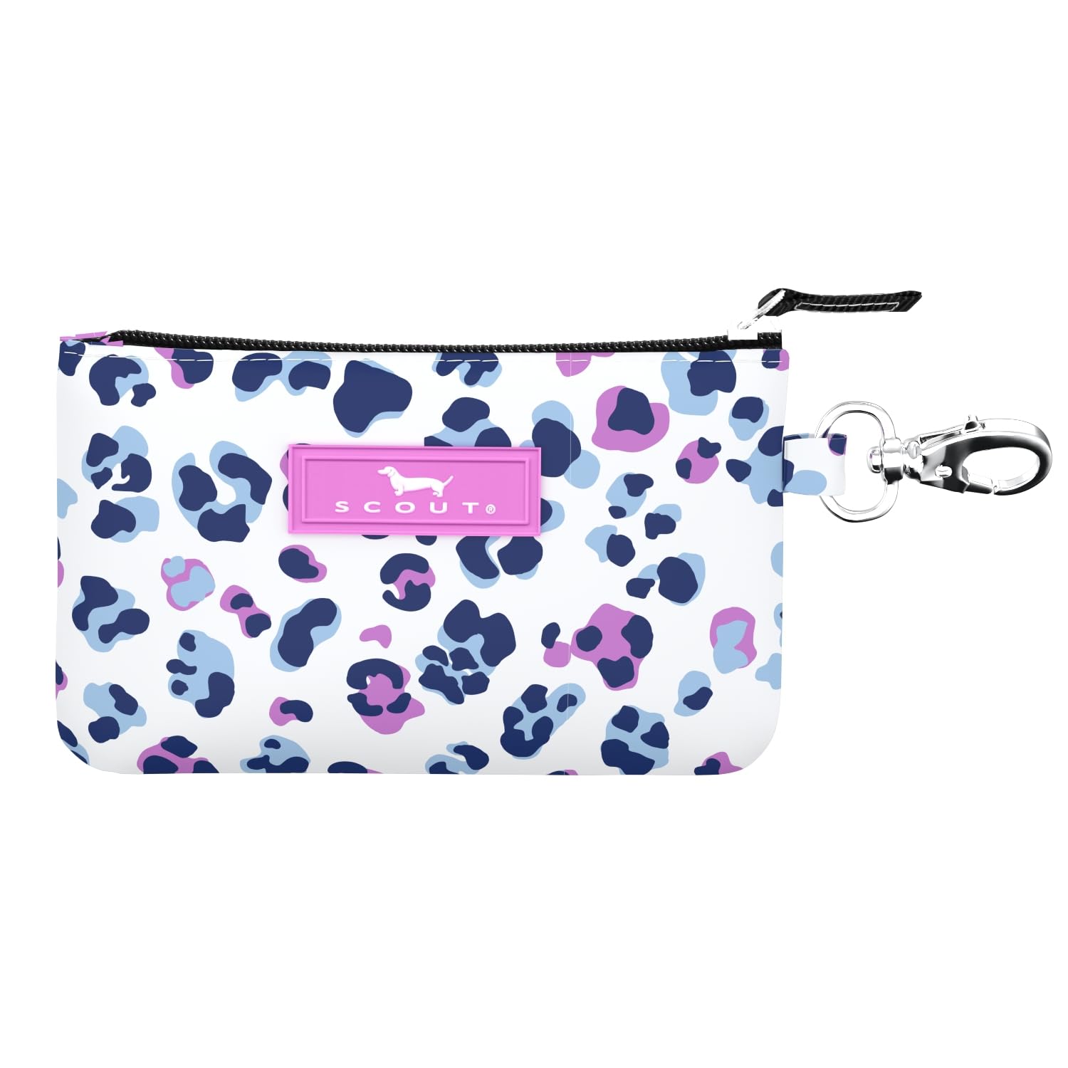 Scout IDKase Card Holder for Women - Slim Mini Keychain Wallet with Zip Closure | Perfect for Travel, Work & Everyday Use