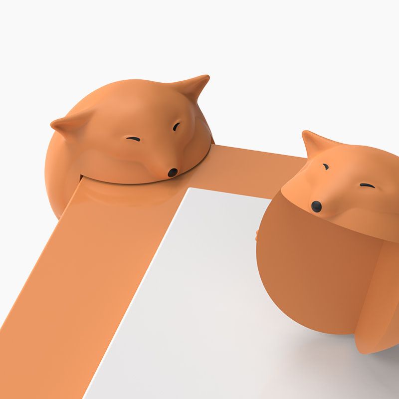 FOXII Baby Proof Corner Guards - Soft Silicone Edge Protectors for Furniture & Tables - Child Safety Bumpers for Home & Office Use