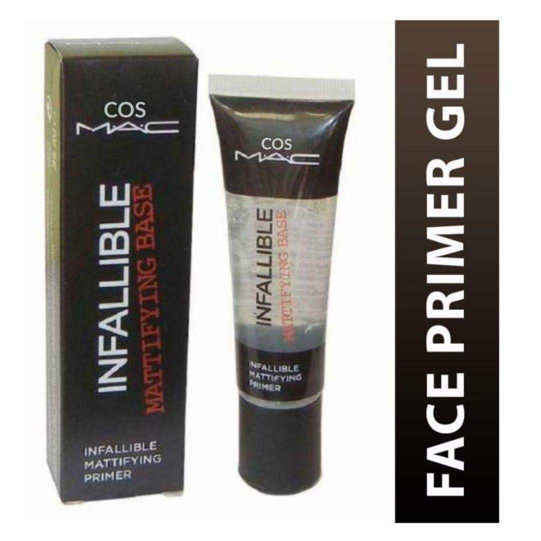 Cosmac Professional Real Makeup Base & Highlighter Primer | Hydrating Poreless Face Primer with Natural Glow Finish for Flawless Makeup | Perfect for Daily Wear, Photo Shoots & Special Occasions