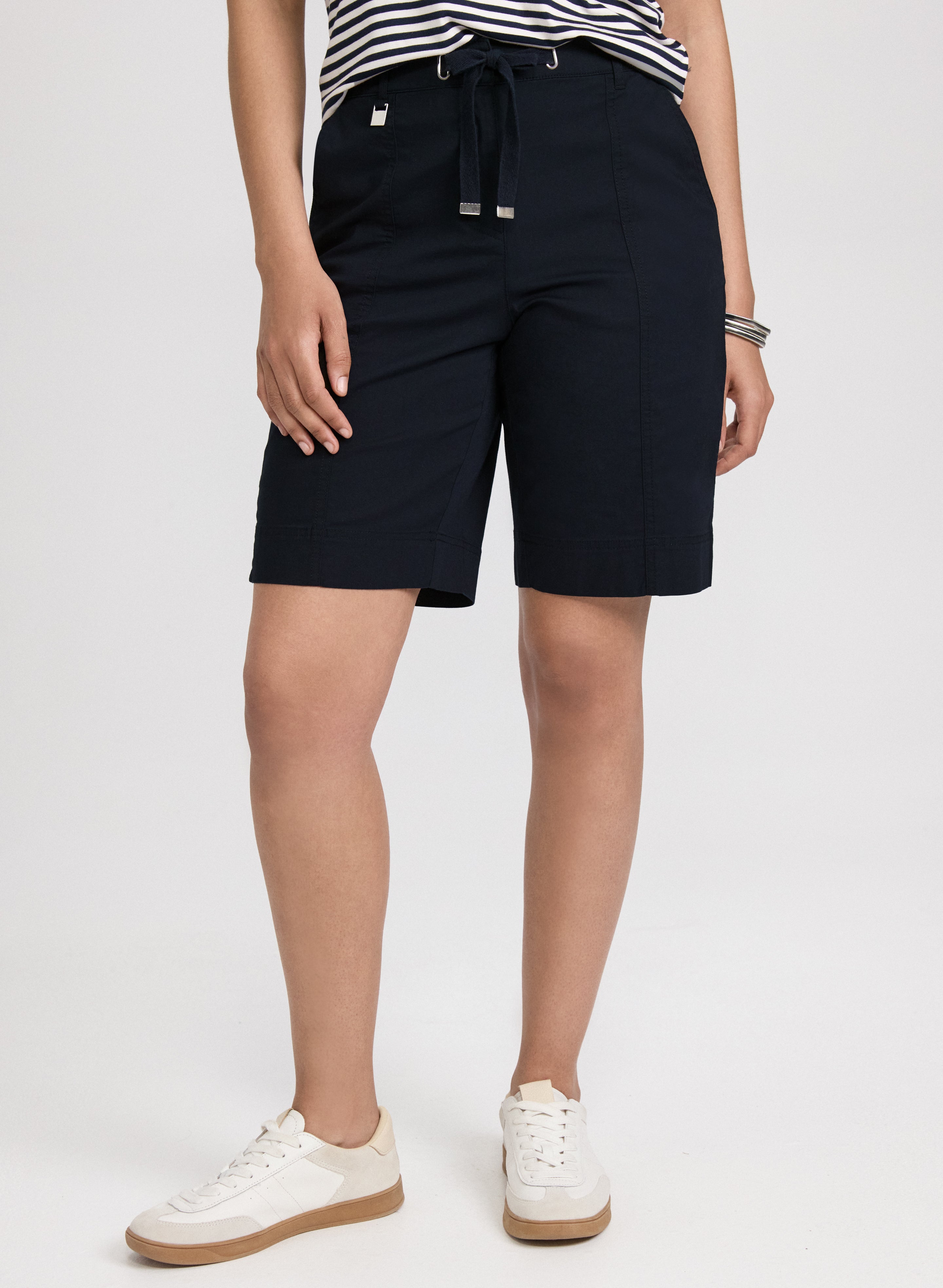 Breathable Cotton Blend Drawstring Shorts for Men & Women - Comfortable Casual Wear for Summer, Gym, and Outdoor Activities