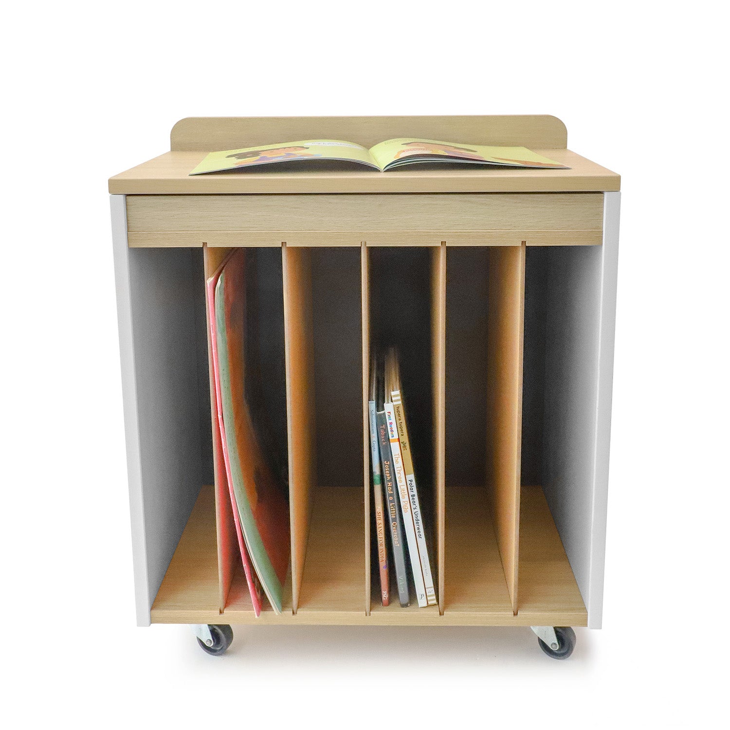 Elevated™ Mobile Big Book Holder WB1987 - Adjustable Stand for Reading, Cooking, and Studying - Perfect for Cookbooks, Textbooks, and Office Use