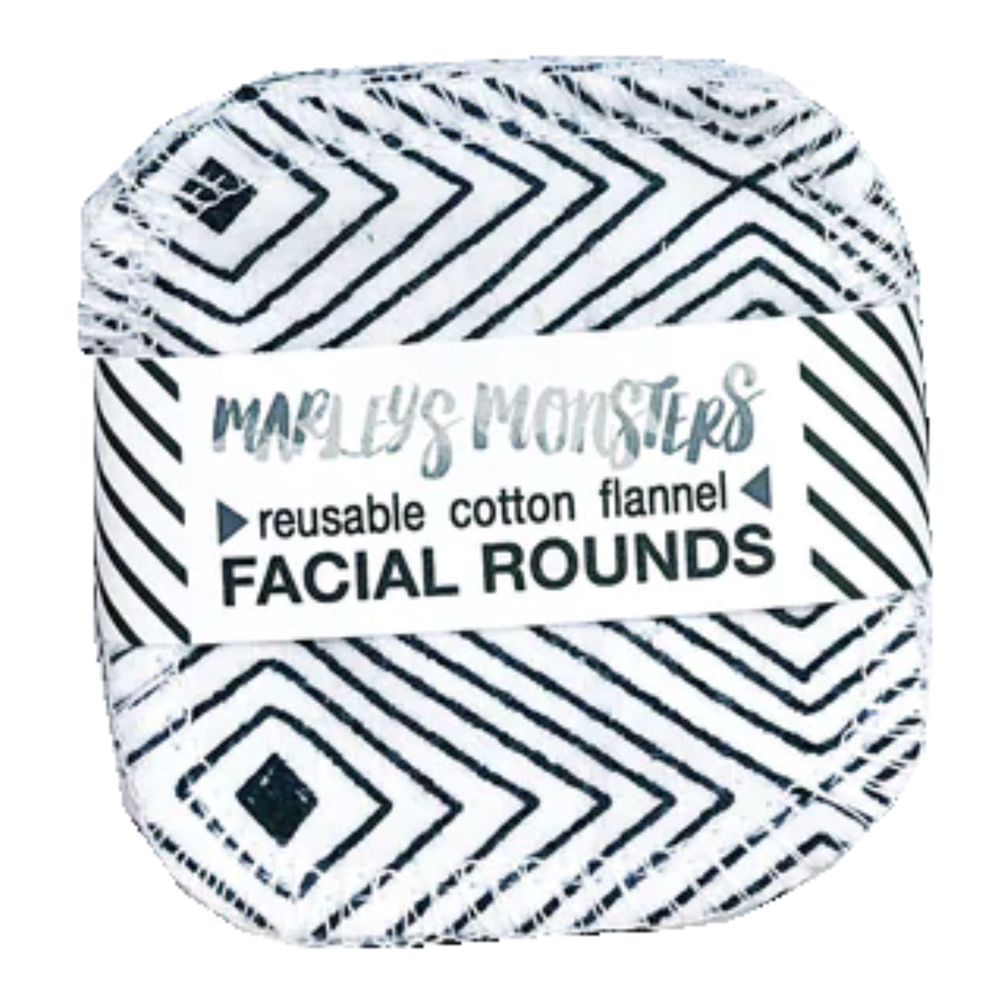 Organic Cotton Facial Rounds - Reusable & Eco-Friendly Makeup Remover Pads for Gentle Cleansing & Skincare | Perfect for Daily Makeup Removal, Toner Application & Travel Essentials