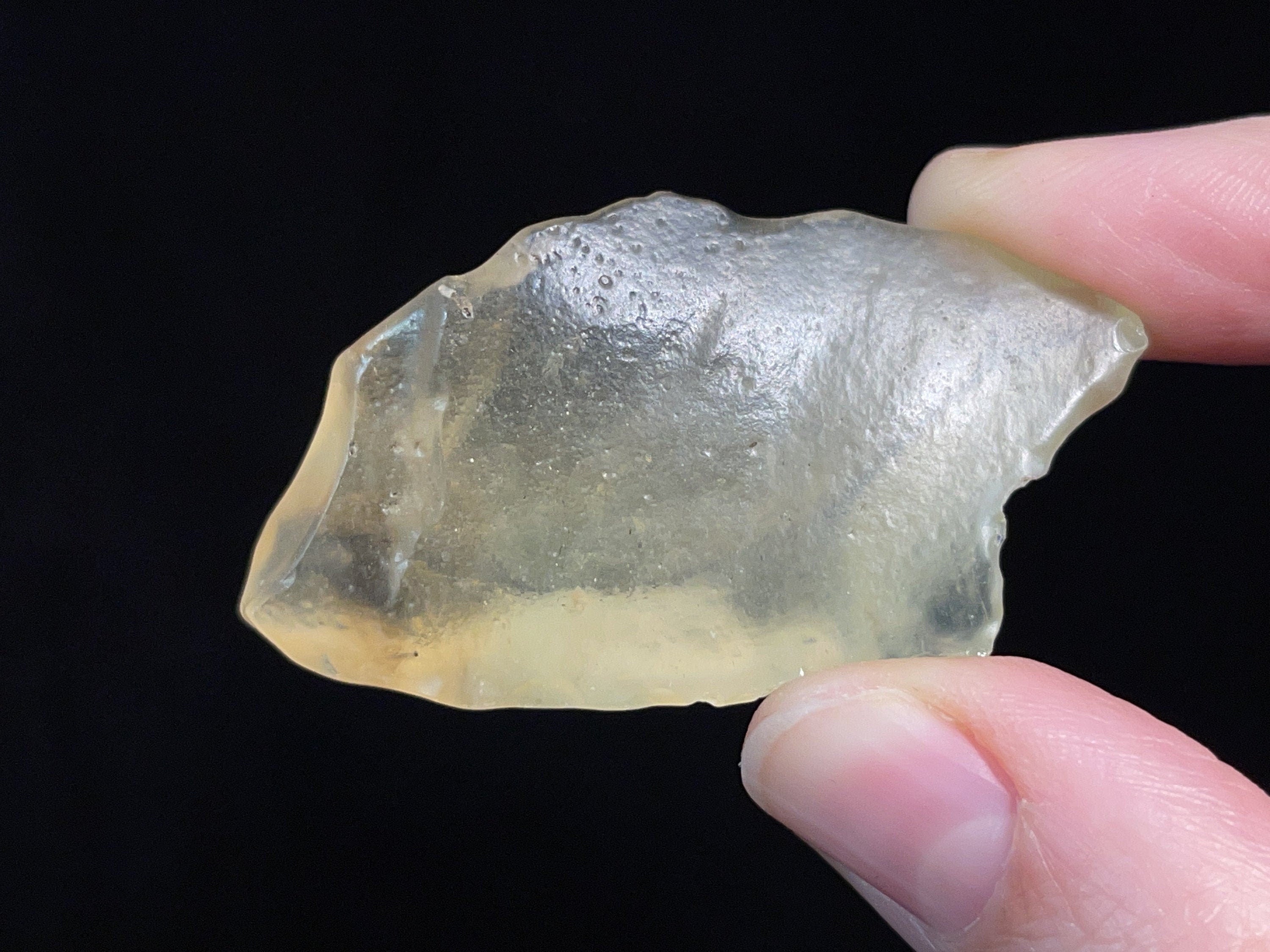 Premium Libyan Desert Glass Raw Crystal - Rare 2A Grade 14.2g - Natural Healing Stones for Meditation & Energy Work - Metaphysical Crystal Collection for Chakra Balancing & Spiritual Growth