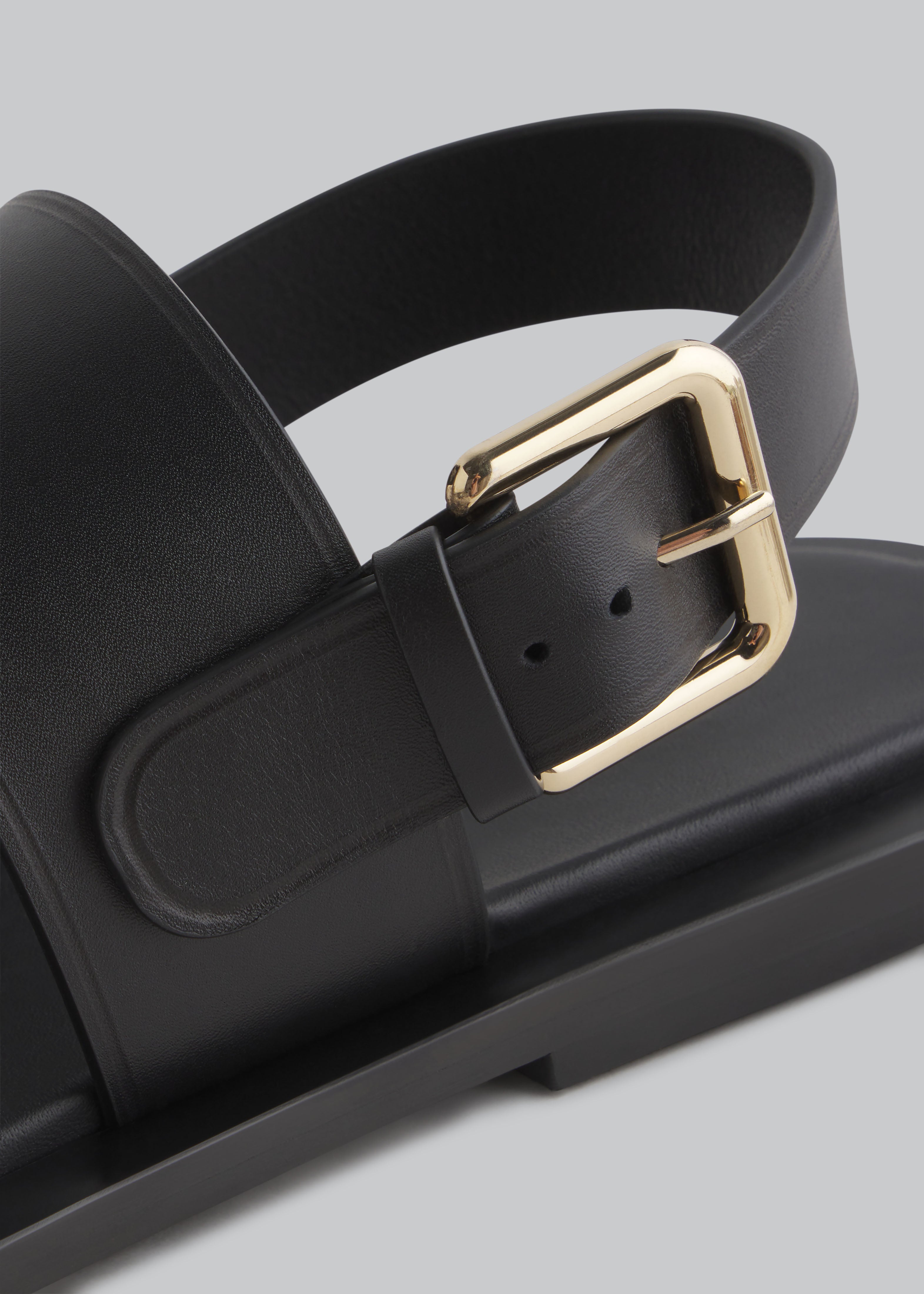 Comfortable Thick Strap Black Sandals for Women - Perfect for Beach, Vacation & Summer Walking