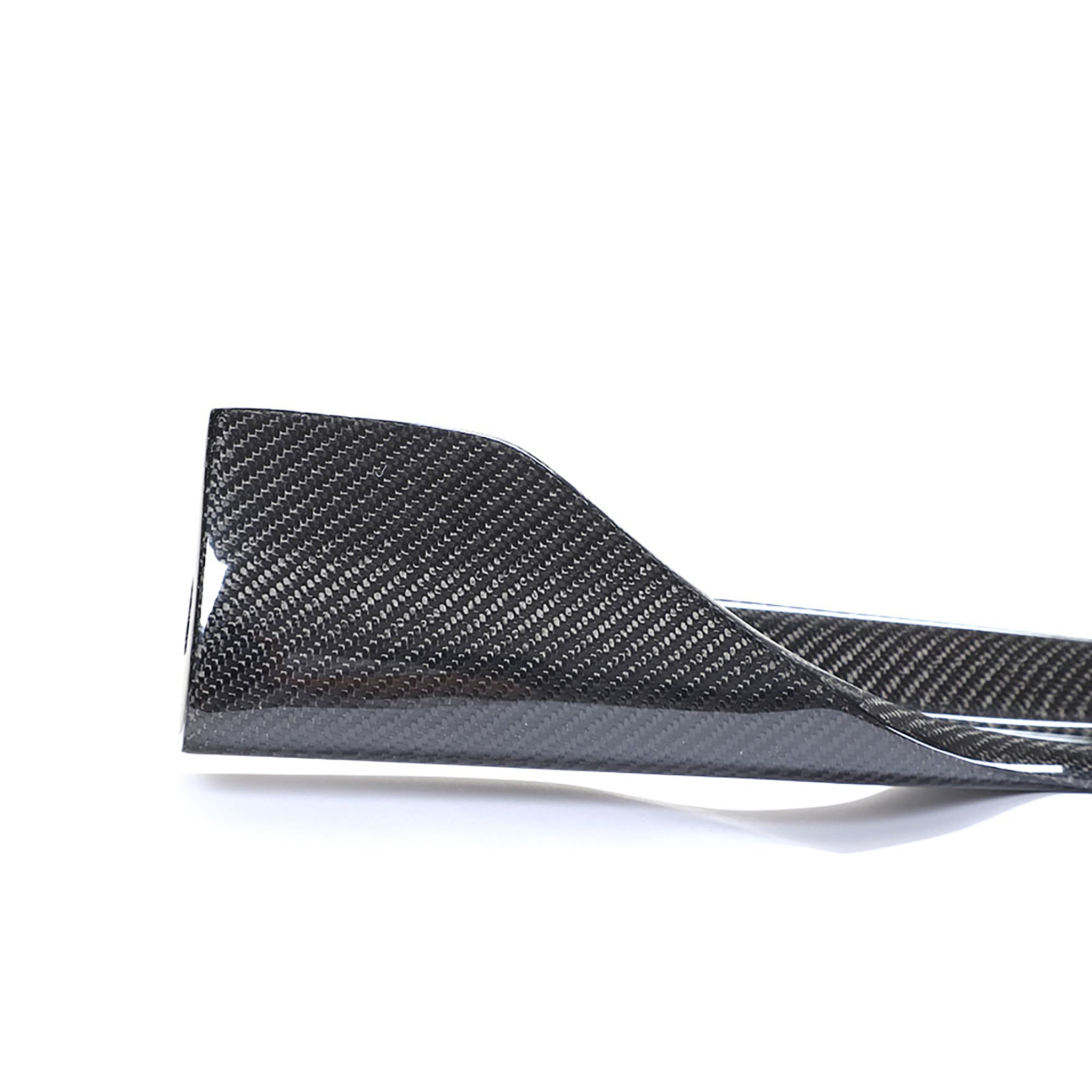 Premium Real Carbon Fiber V-Style Side Skirts for Tesla Model 3 (2017-2024) - Enhance Style & Aerodynamics for Sporty Look & Performance