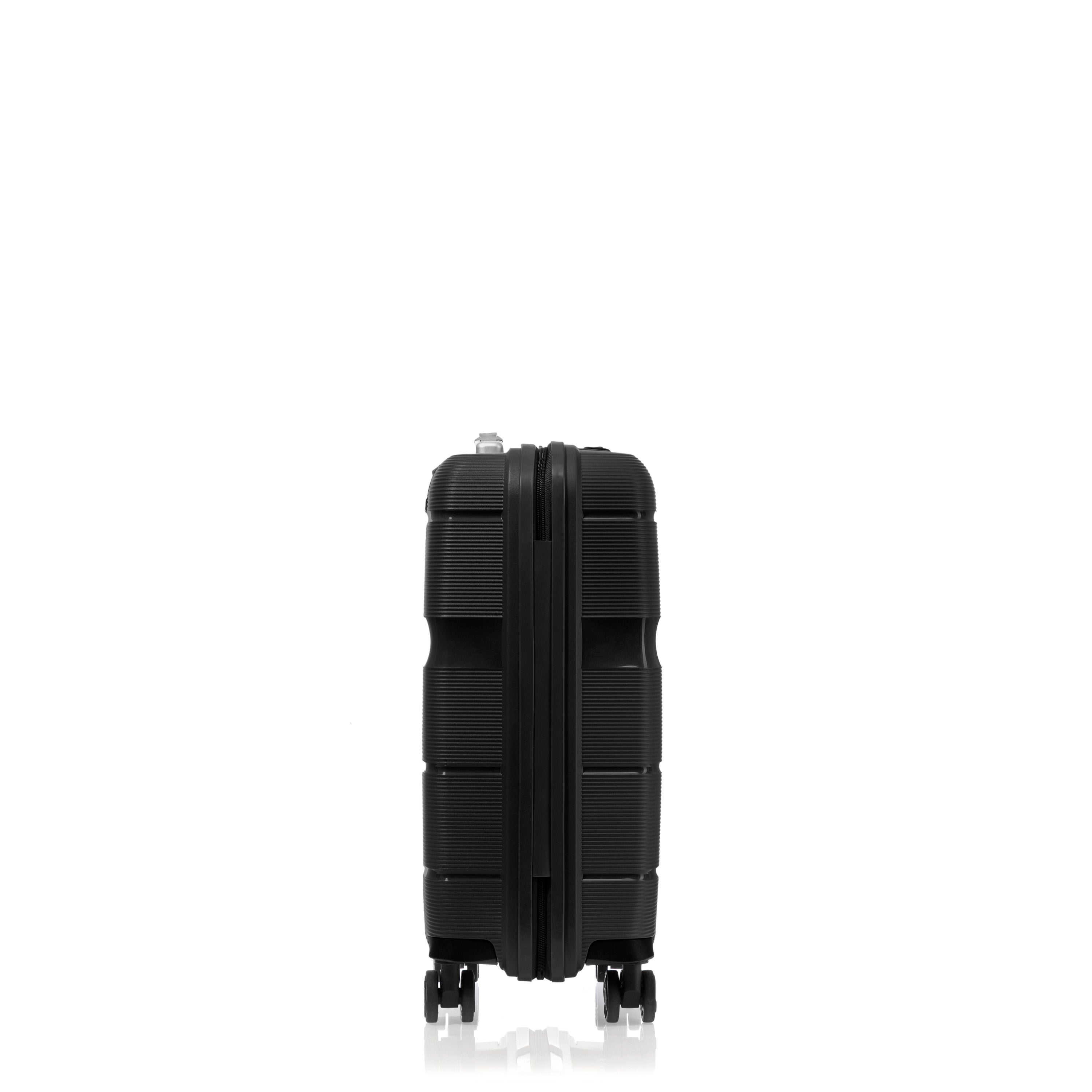 American Tourister Linex Spinner Carry On Luggage - Lightweight Expandable Suitcase for Travel, Business & Weekend Getaways | 20