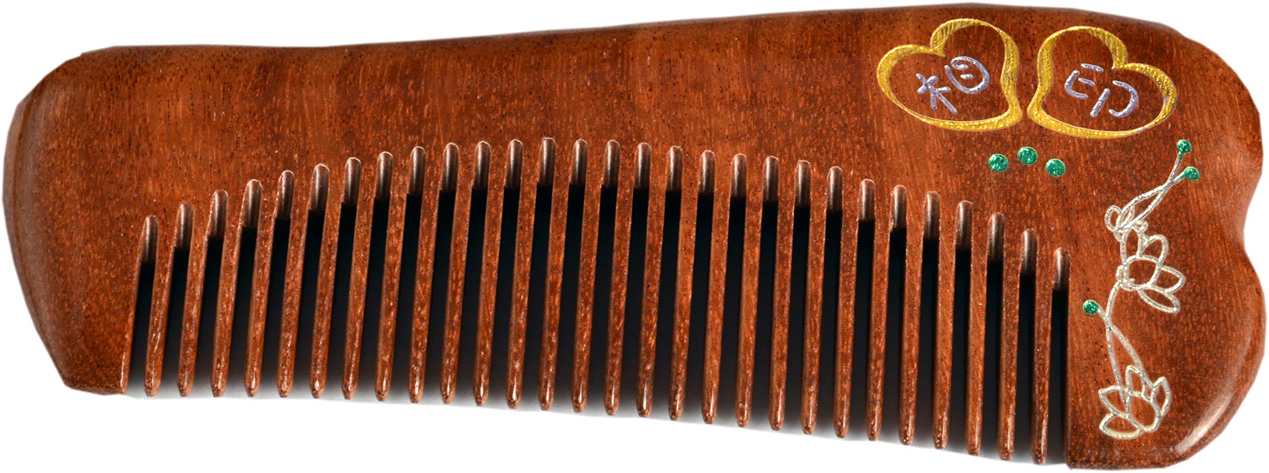 Premium Shisham Wood Hair Comb - 5x2 Inches Natural Wooden Comb for Men & Women - Detangling, Styling & Scalp Massage - Perfect for Daily Hair Care & Travel
