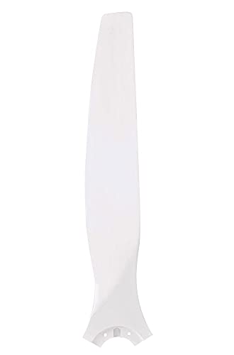 Fanimation B6720MW Spitfire Ceiling Fan Blades - Matte White Replacement Blades for Modern Home Cooling | Perfect for Living Room, Bedroom & Outdoor Spaces