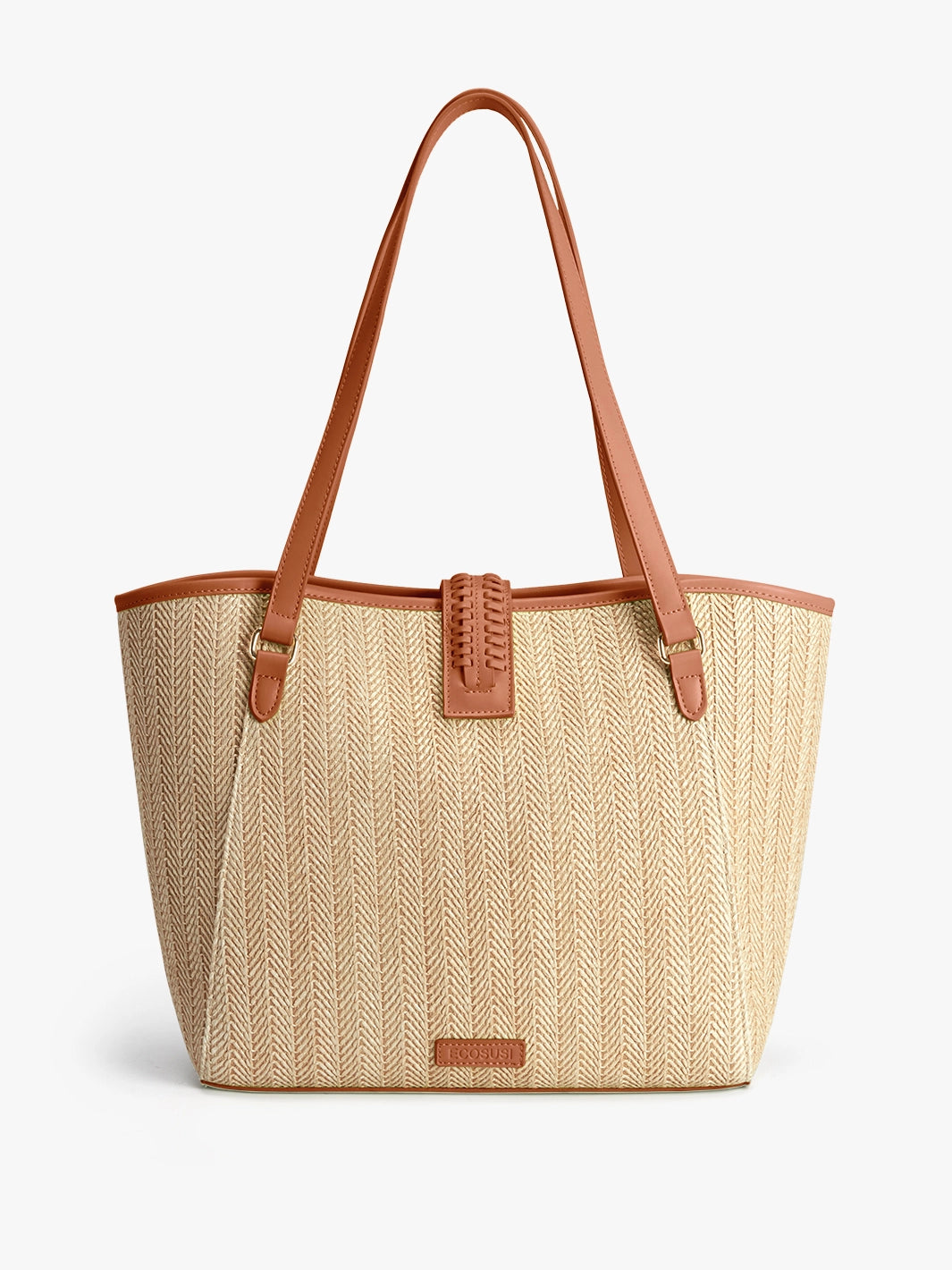 Stylish Marina Raffia Straw Tote Bag for Women - Eco-Friendly Beach Bag, Summer Shopping & Travel Accessory - Perfect for Pool Parties, Vacations & Daily Use