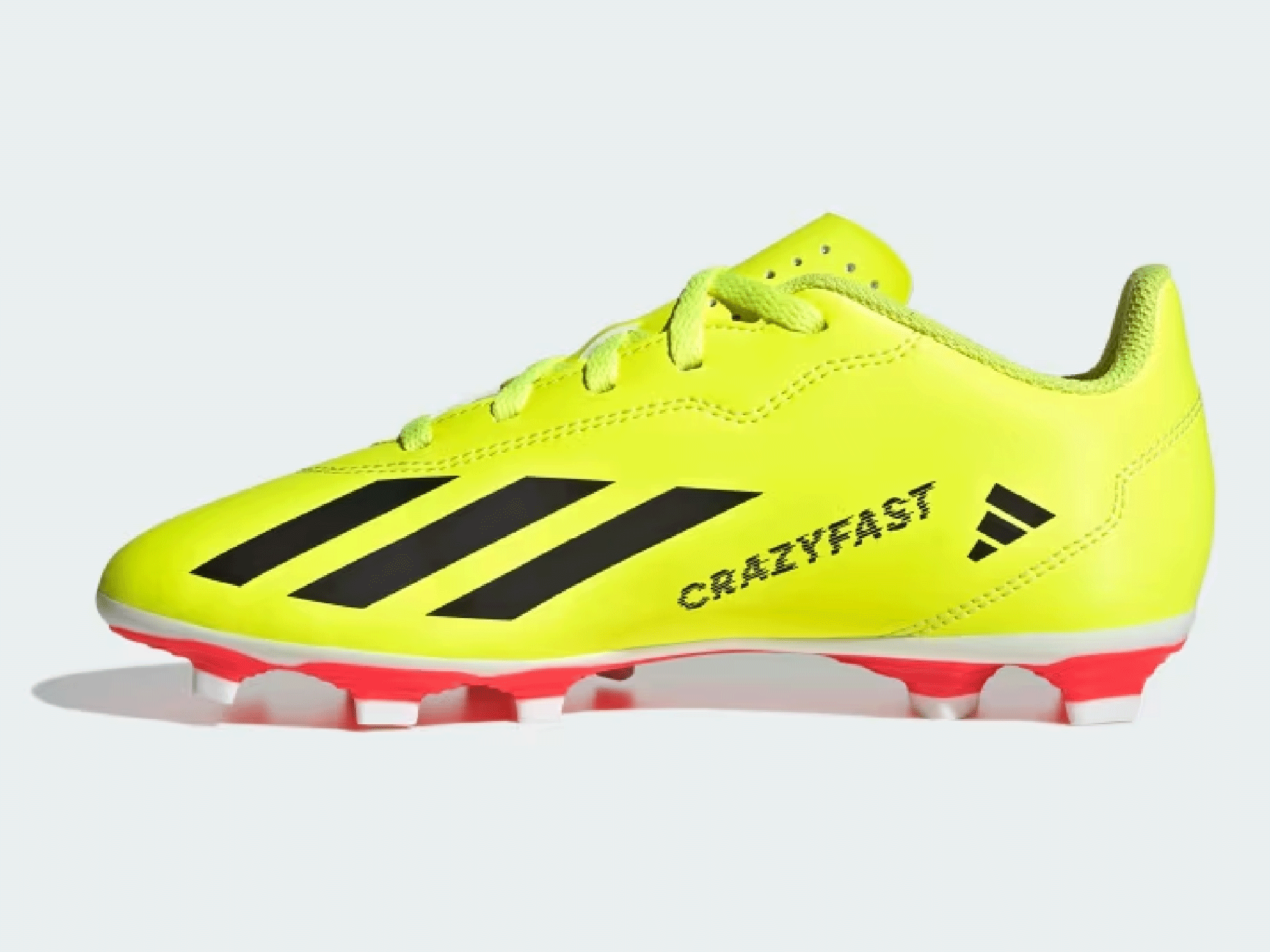 **Adidas Junior X Crazyfast Club FG Soccer Cleats - Lightweight & Flexible for Youth Players - Perfect for Turf & Artificial Grass Training & Matches**