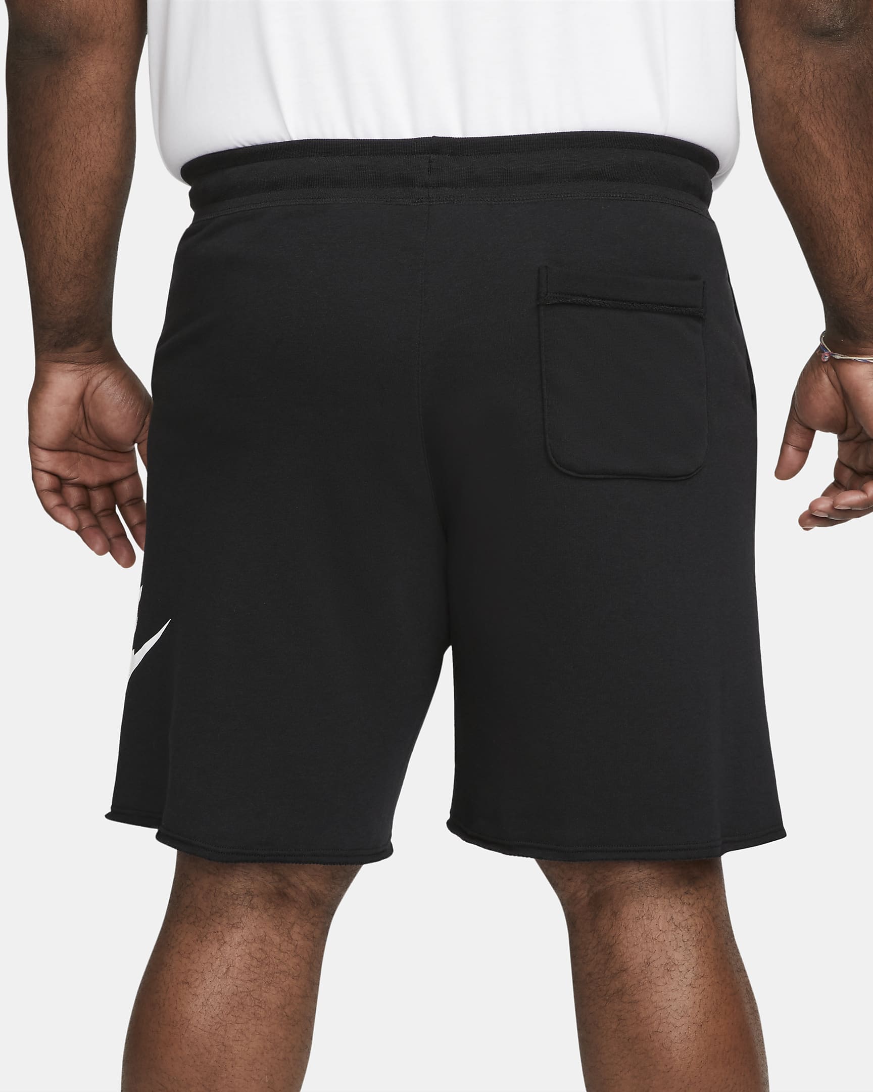 French Terry Alumni Shorts for Men - Comfortable Cotton Lounge Shorts with Elastic Waistband - Perfect for Gym, Running, and Casual Wear