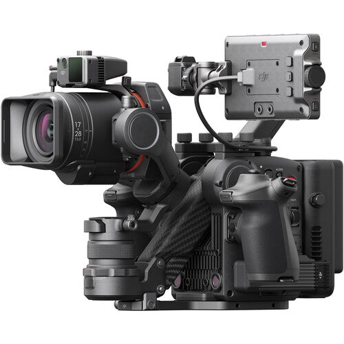 DJI Ronin 4D 8K Cinema Camera Combo Kit with DL PZ 17-28mm T3.0 ASPH Lens - 4-Axis Stabilization for Professional Filmmaking, Vlogging, and Live Streaming