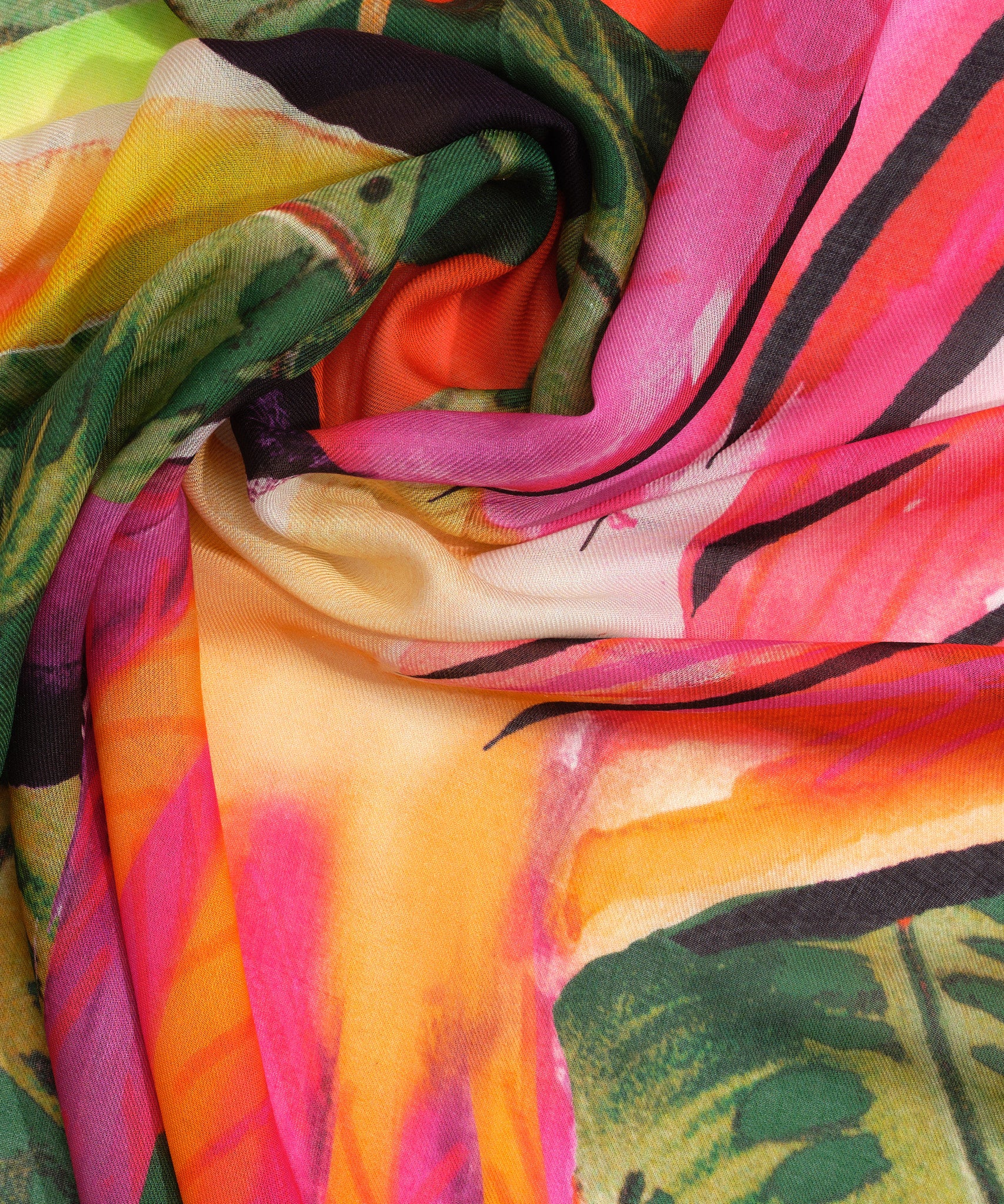 Stylish Two Toucans Square Scarf - Lightweight Fashion Accessory for Women, Perfect for Spring Outfits, Beach Cover-ups & Boho Chic Looks