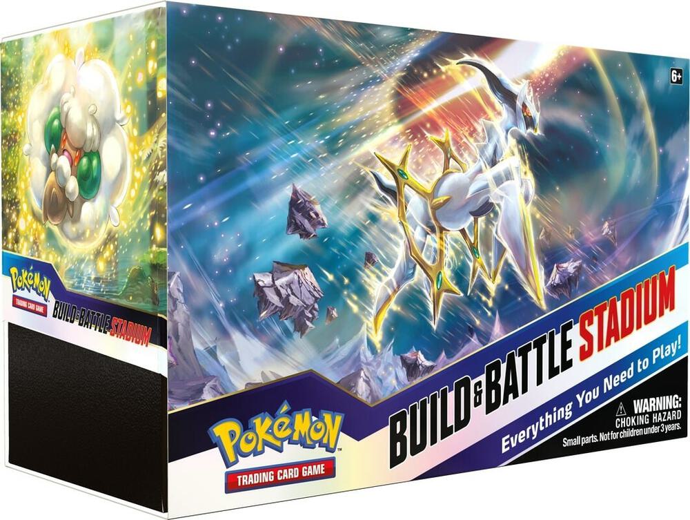 Pokemon TCG Brilliant Stars Build & Battle Stadium - 36 Booster Packs, Exclusive Promo Cards & Playmat - Perfect for Tournaments, Game Nights & Collectors